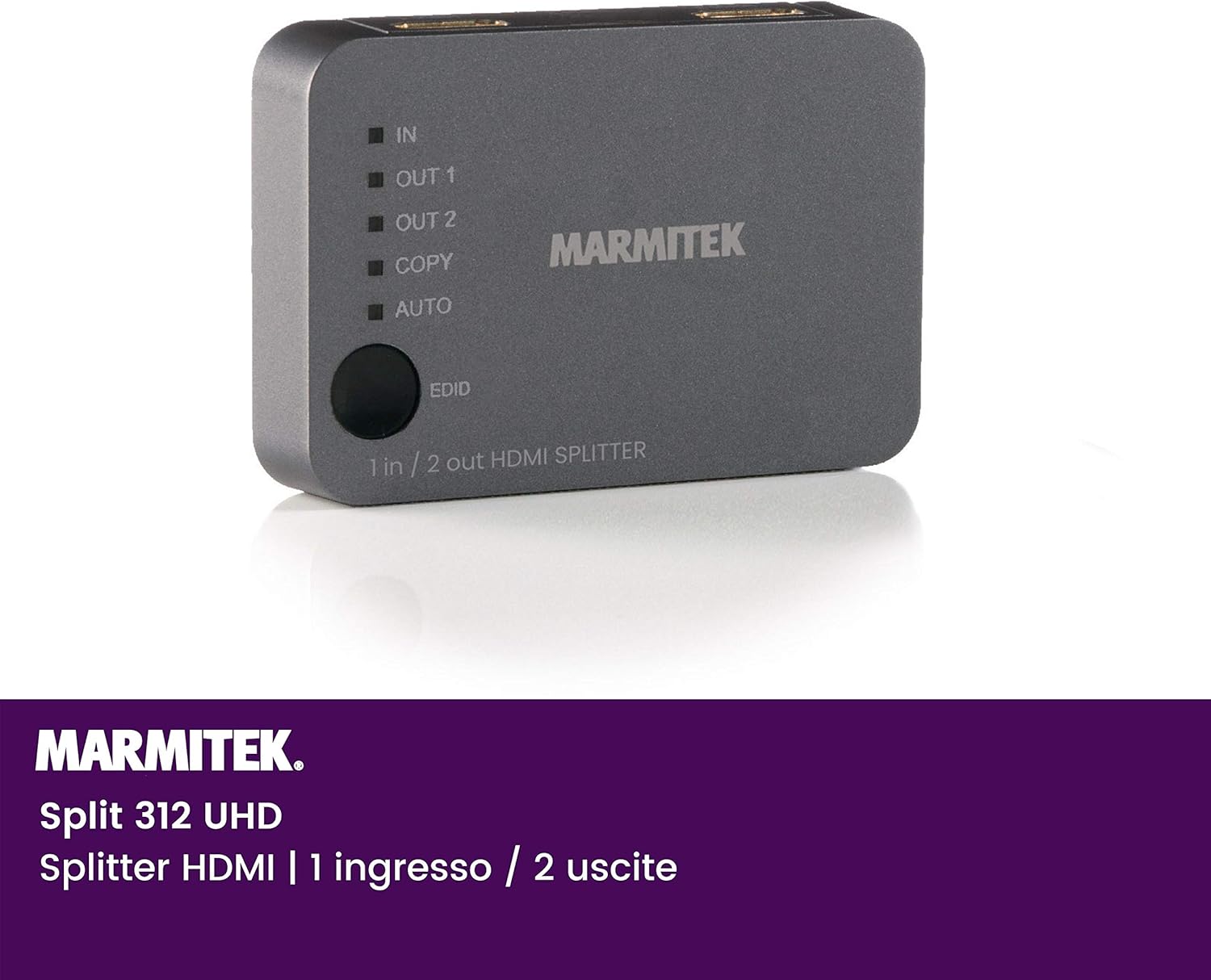 Marmitek Split 312 UHD - Duplicatore HDMI 4K60 - immagine 2