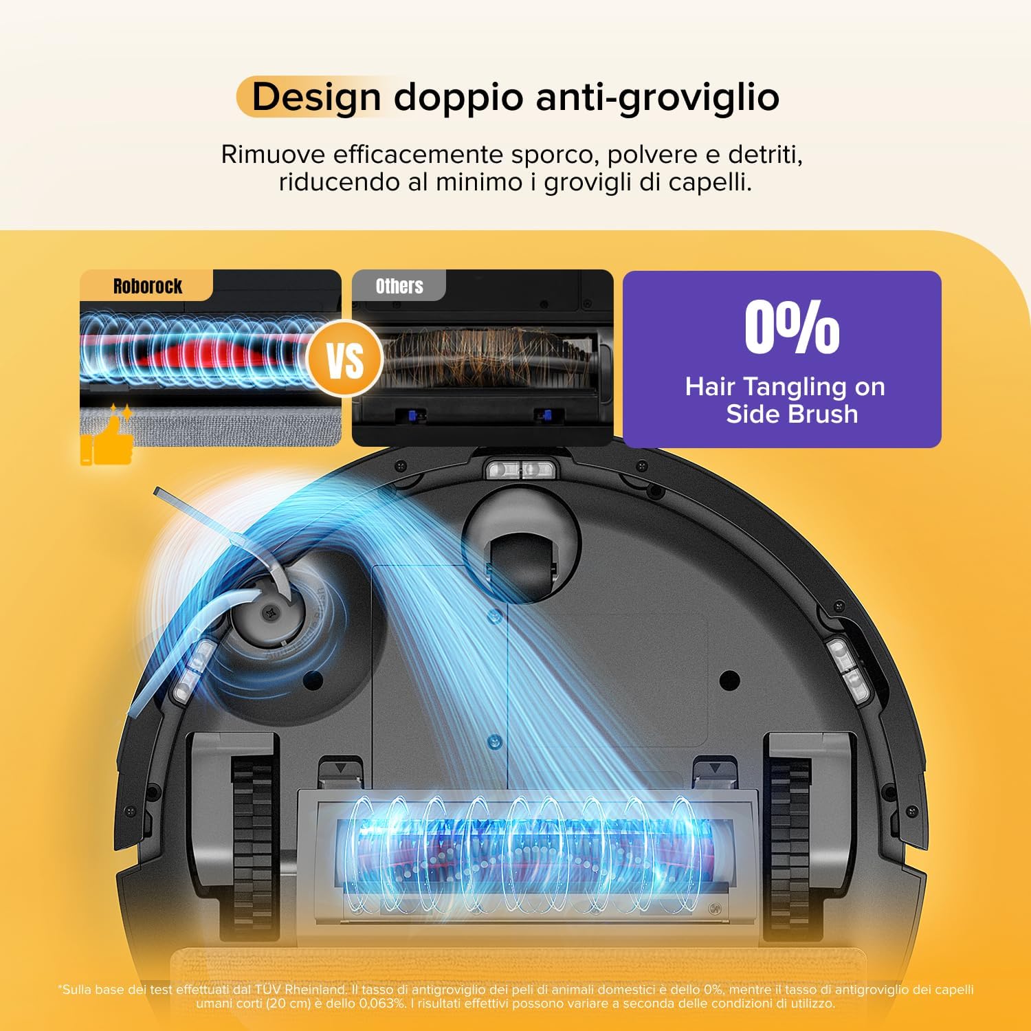 Roborock Q7 M5 Robot Aspirapolvere Lavapavimenti, Nero - immagine 3