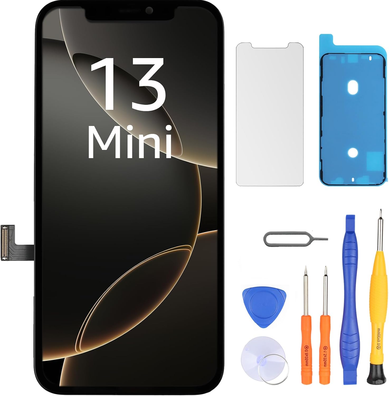 LL TRADER Schermo Ricambio iPhone 13 Mini LCD 5.4" - immagine 1