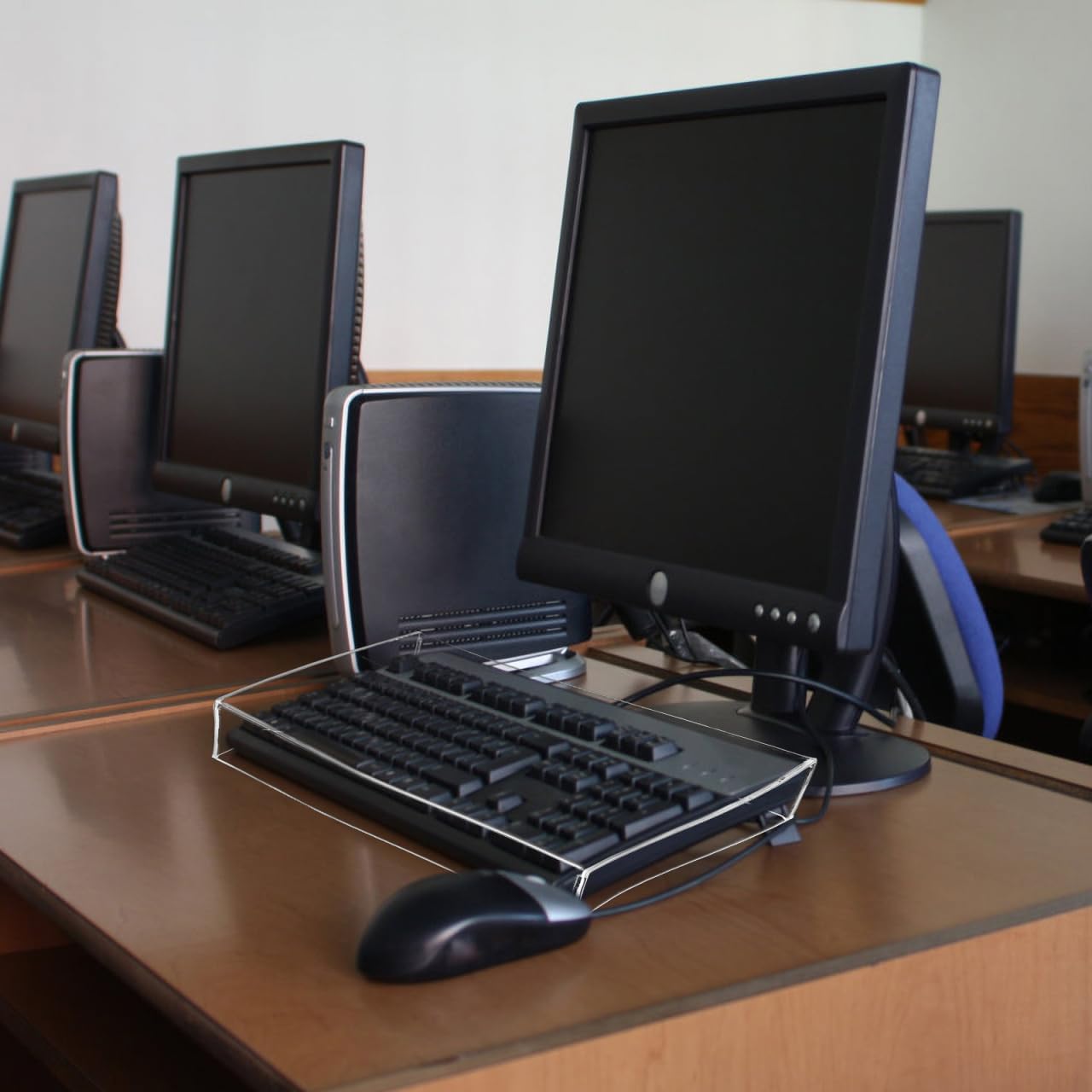 Topbathy Clear Acryl Keyboard Abdeckung Protector - immagine 3