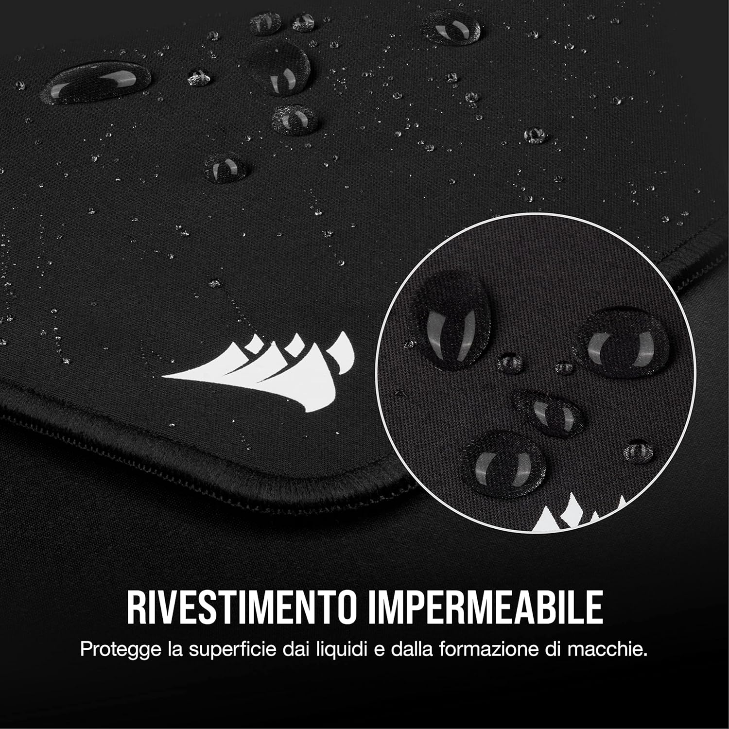 Corsair MM350 PRO Tappetino Mouse Gaming Esteso XL, Nero - immagine 3