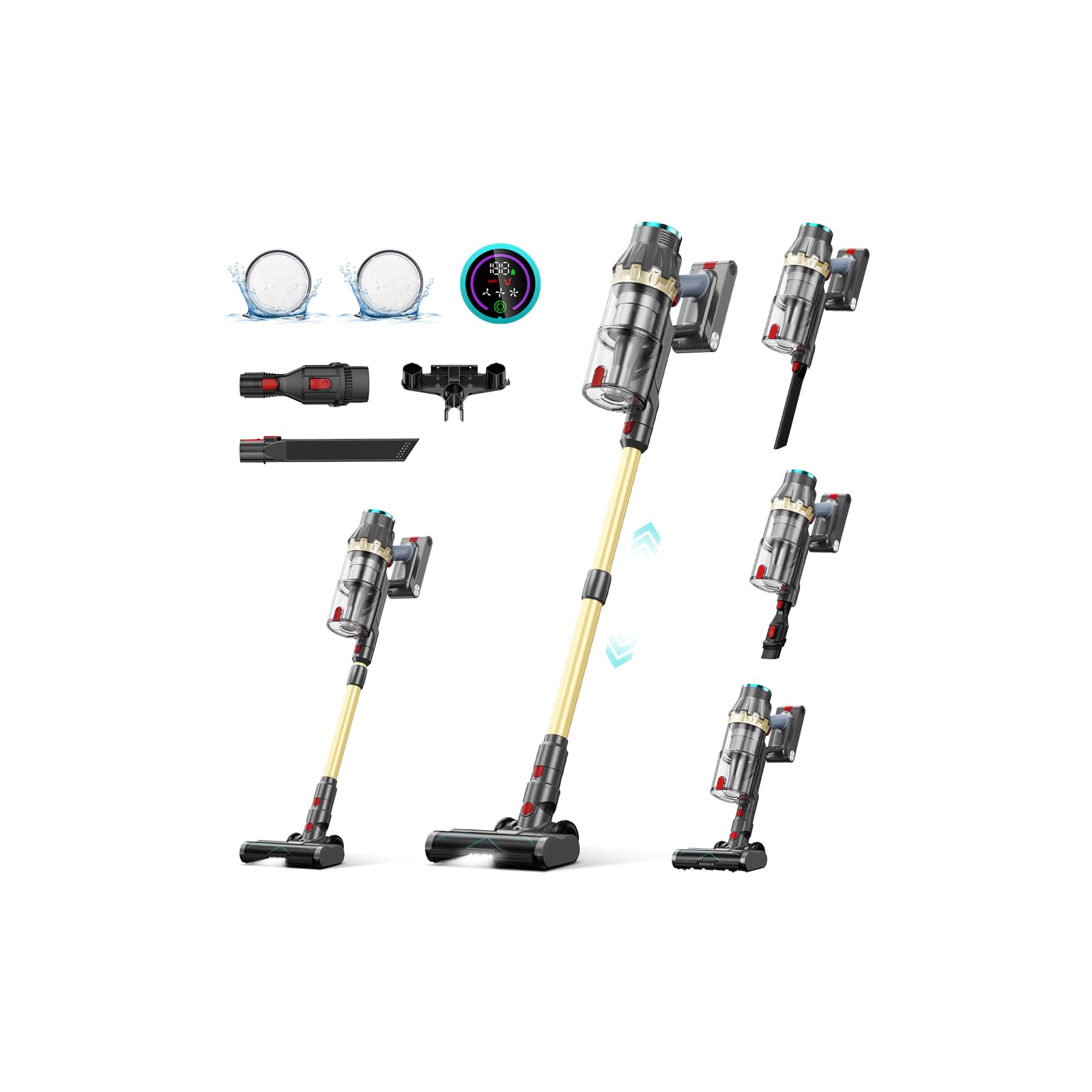 XT1 Aspirapolvere Senza Fili 550W 48KPa