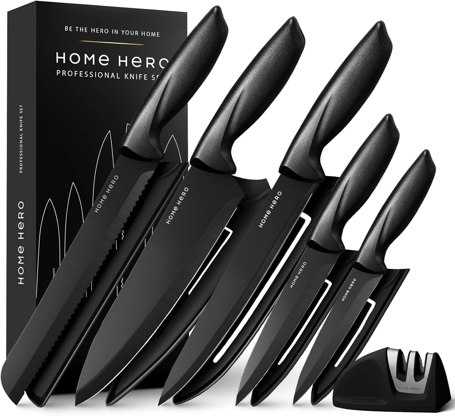 Home Hero Set Coltelli da Cucina Professionali 11 pezzi