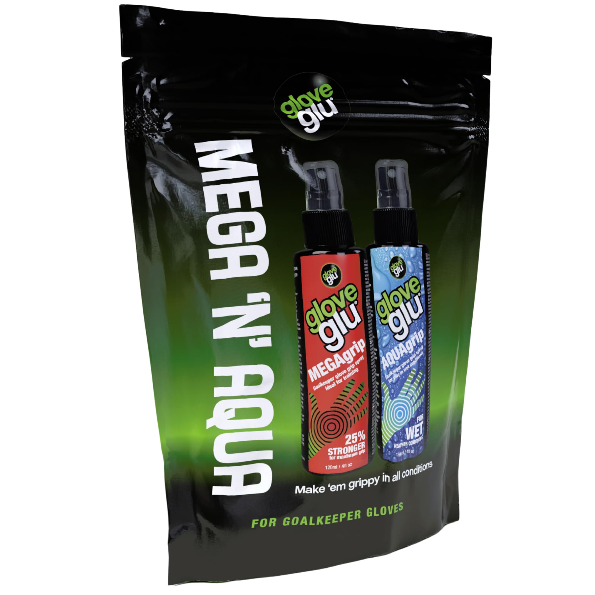 gloveglu Megagrip Aquagrip - Borsa MEGA + Aquagrip 120ml