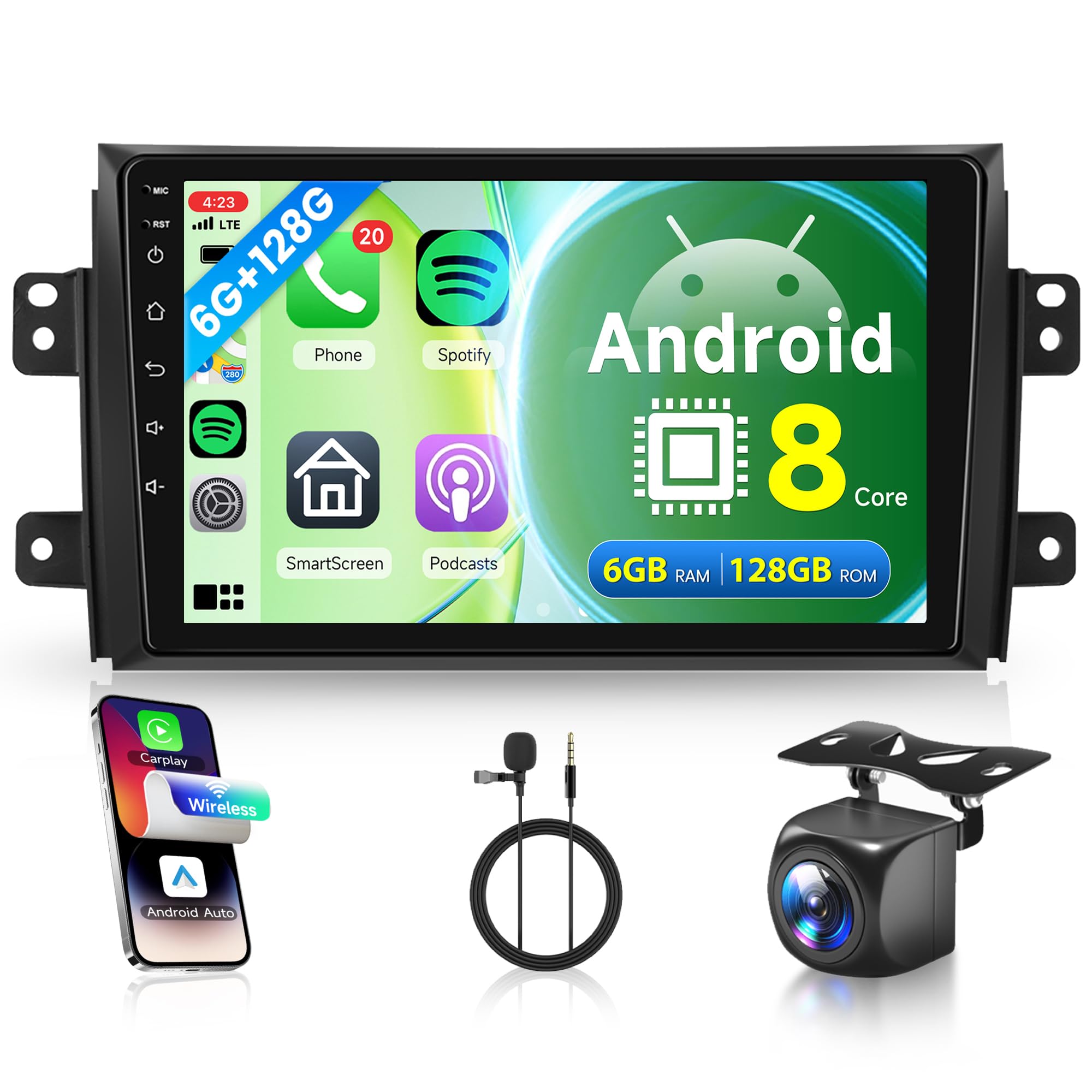 Autoradio Android per Suzuki SX4 / FIAT Sedici