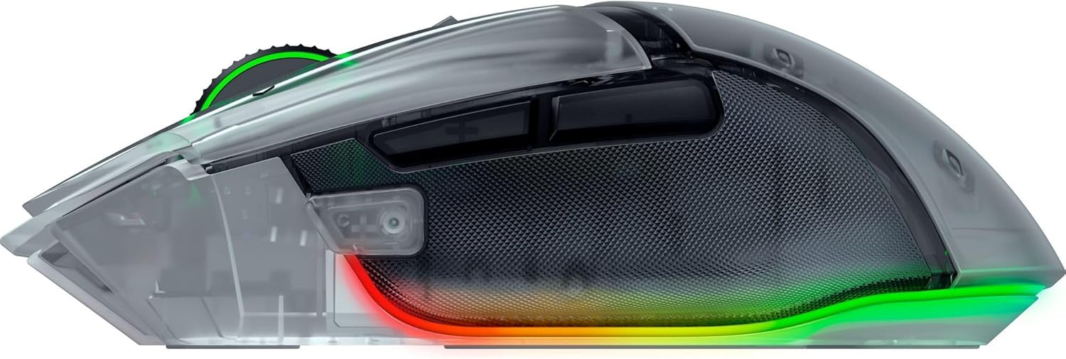 Razer Basilisk V3 Pro 35K Phantom White - Mouse Gaming - immagine 8