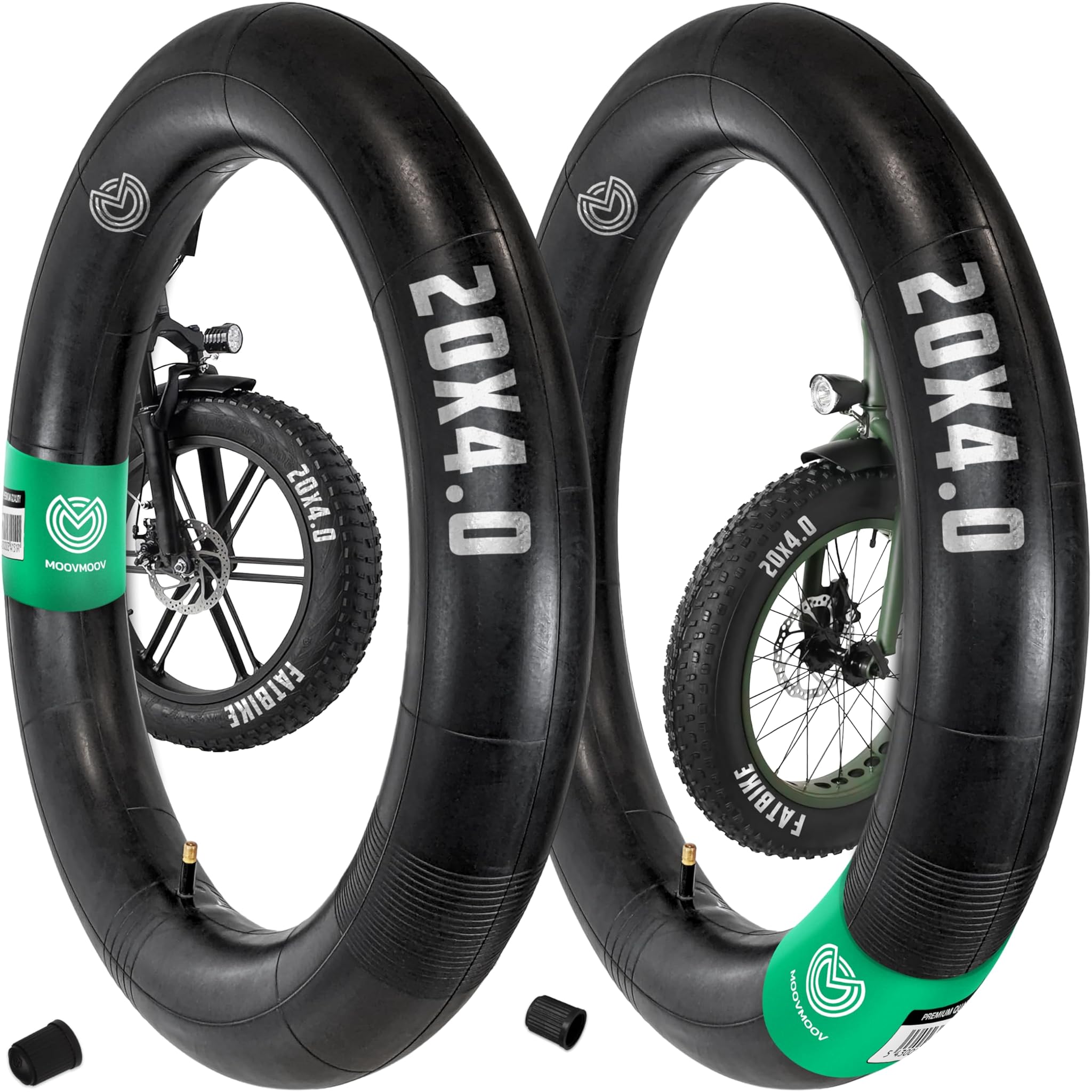 Moovmoov Camera d’Aria 20x4.0 Fat Bike (2 Pezzi)