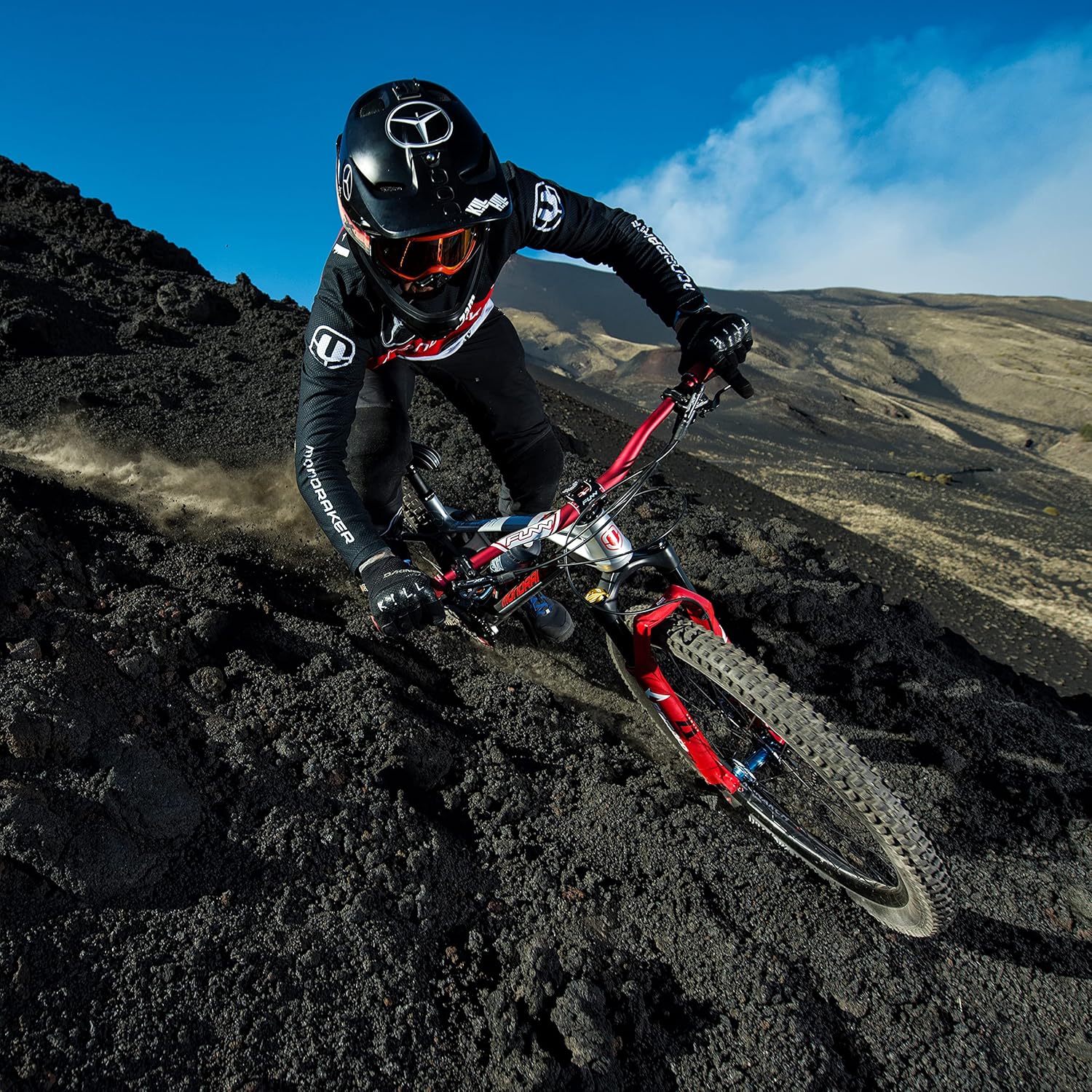 Funn Full On Manubrio MTB 31.8mm 810mm, Blu - immagine 2