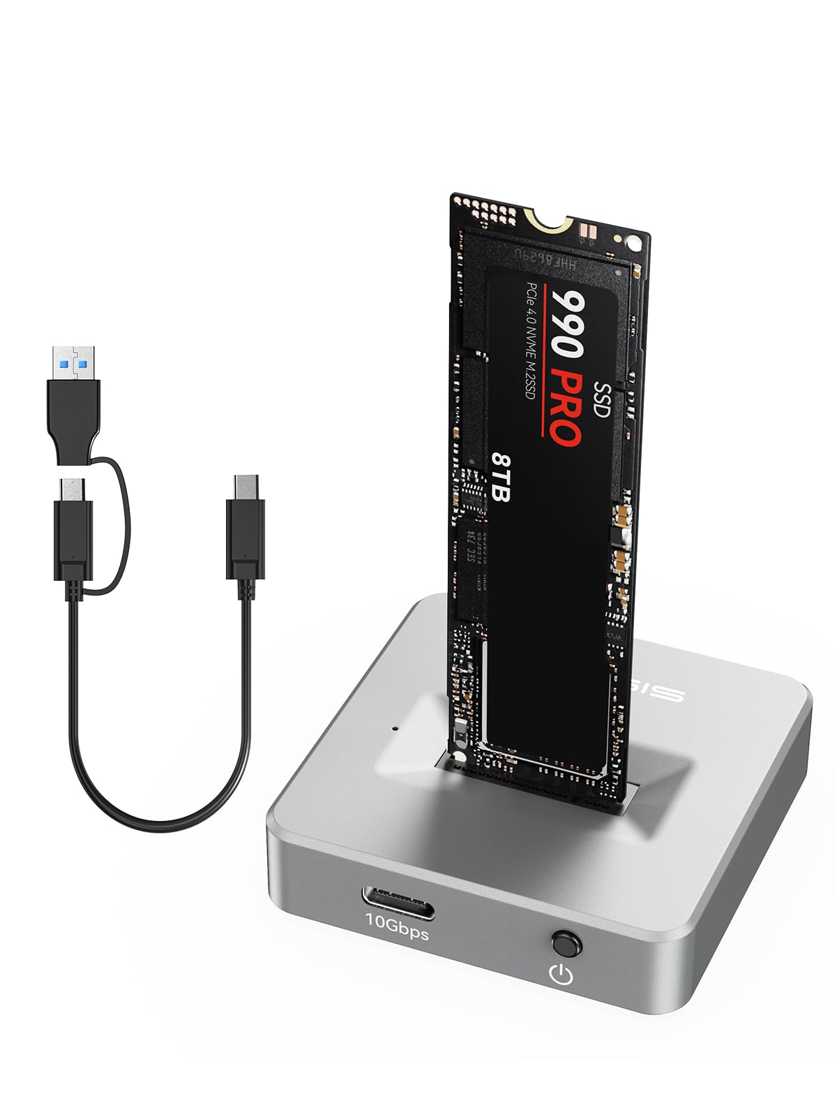 ACASIS Lettore NVME SSD Adattatore, 10Gbps NVME SSD Reader Adattatore ...
