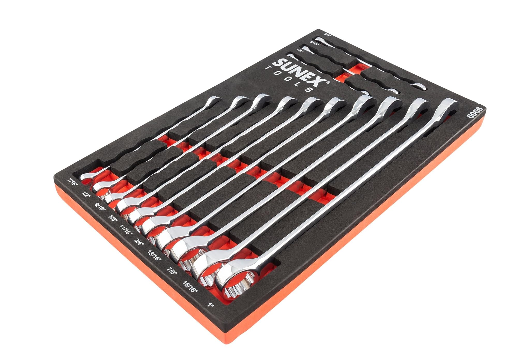 Sunex 9909 - Set 13 Chiavi V-Groove SAE 1/4"-1"