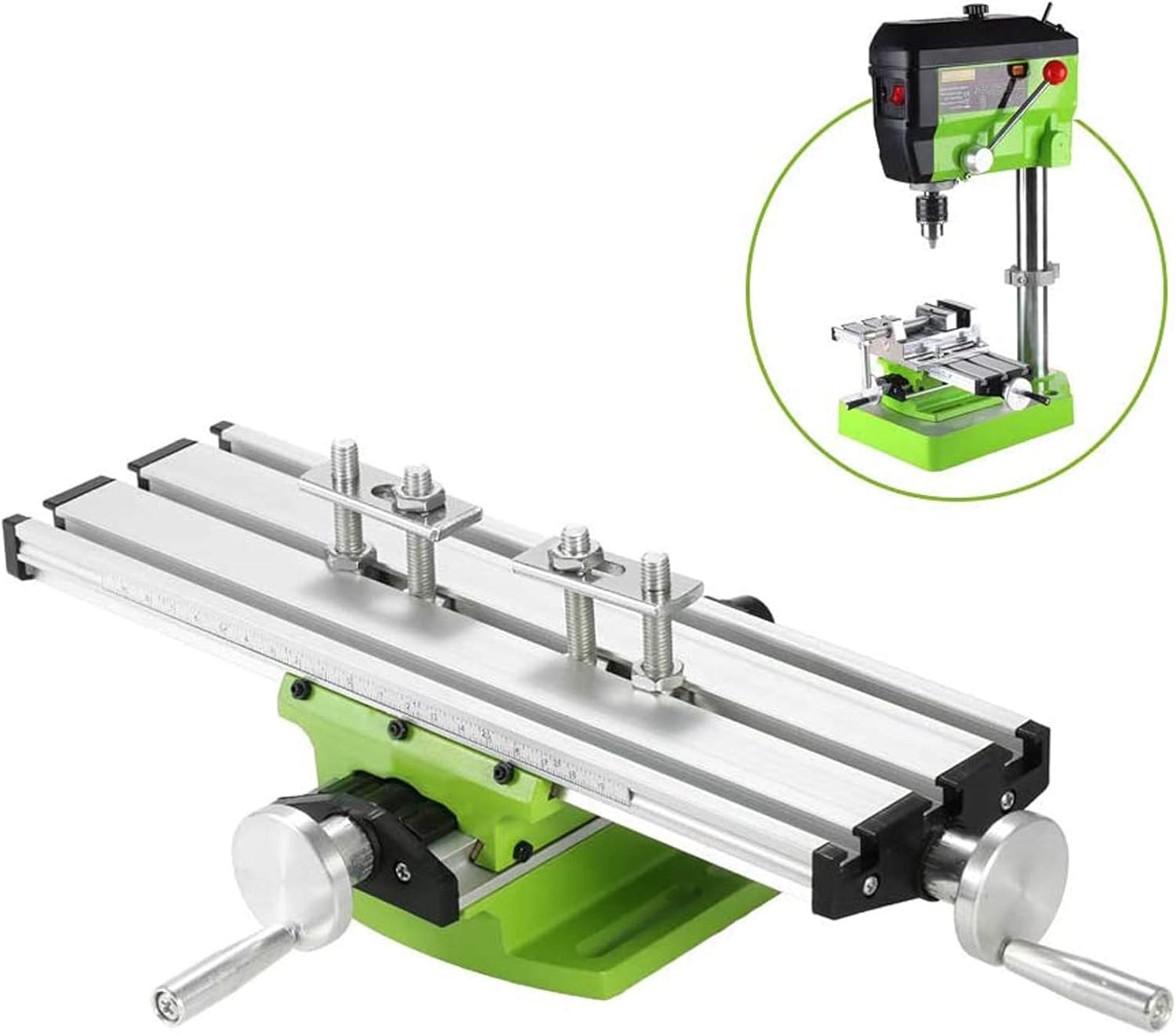 Mini Compound Bench Drilling Slide Table Worktable - immagine 2