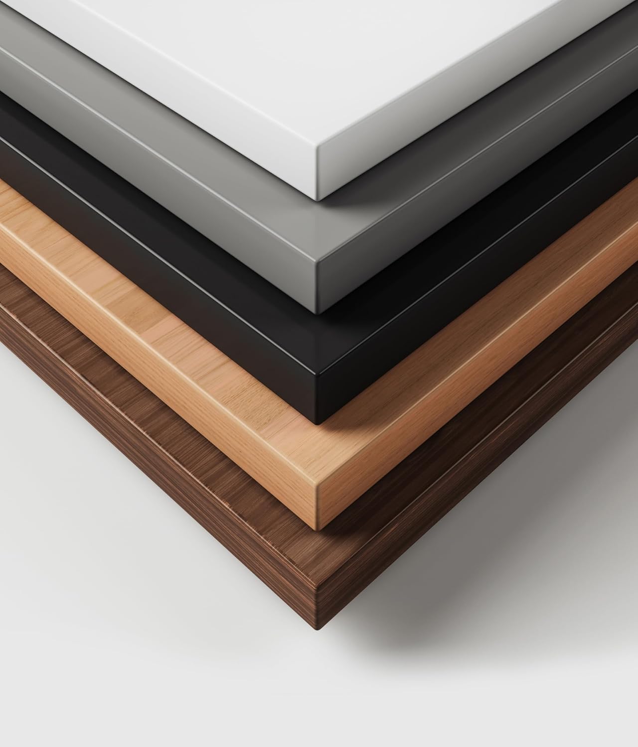 Desktronic - Piano da Tavolo 120x60cm, Bianco - immagine 7