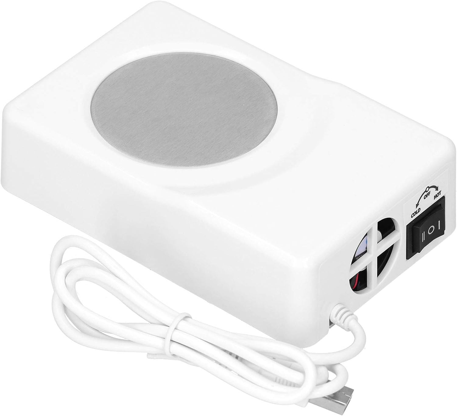 USB Scaldatazze e Raffreddatore per Scrivania 2-in-1 - immagine 2