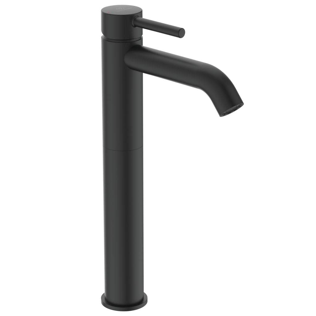 Ideal Standard Ceraline - Miscelatore Lavabo Alto, Nero Seta