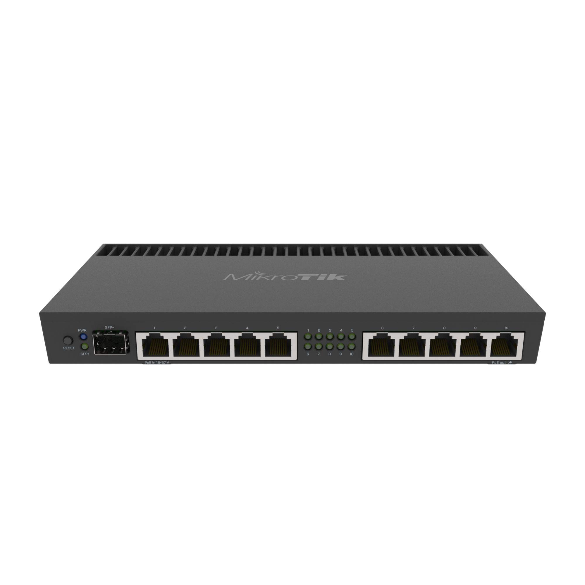 Mikrotik RB4011IGS+RM router connesso Gigabit Ethernet Nero