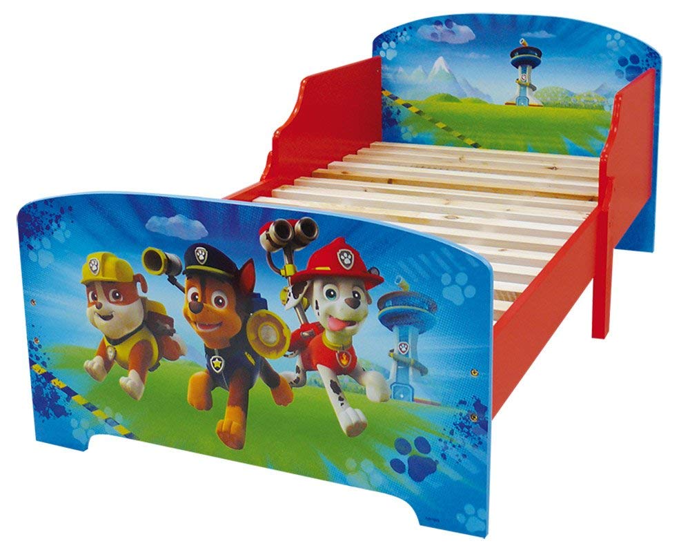 FUN HOUSE Paw Patrol - Letto Bambino in MDF, Blu