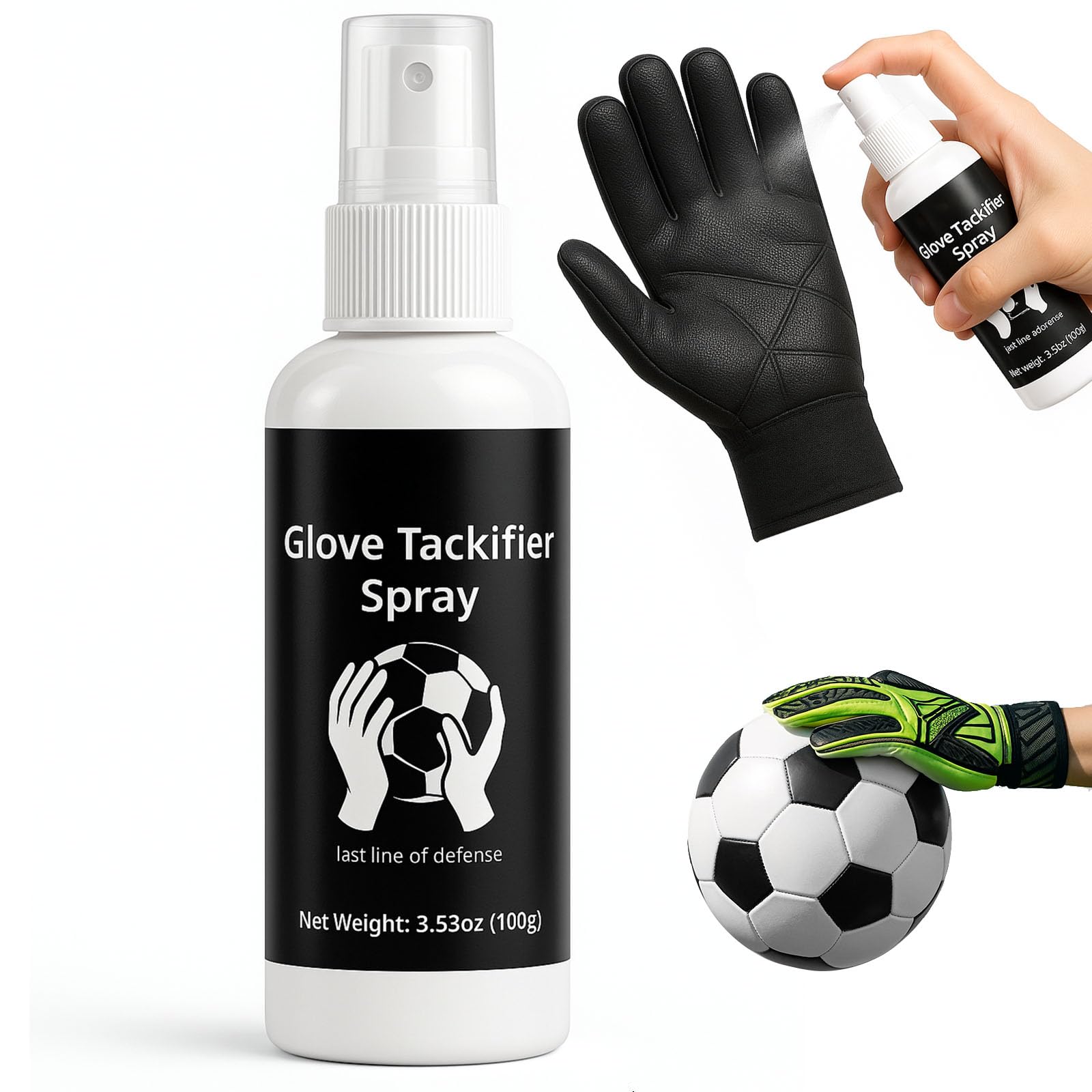 100 ml guanto da portiere Tackifier, guanto Tackifier è migliorato grip ...