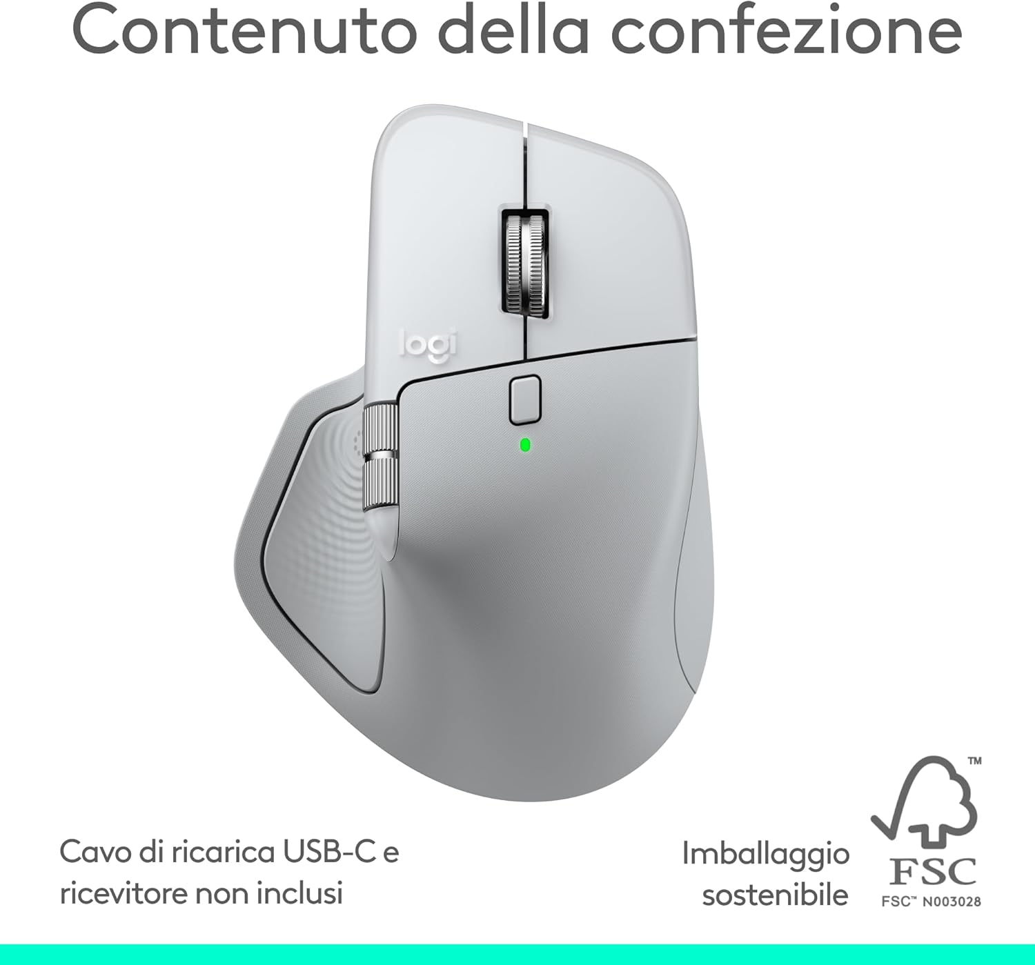 Logitech MX Master 4 per Mac - Mouse Bluetooth Ergonomico - immagine 11