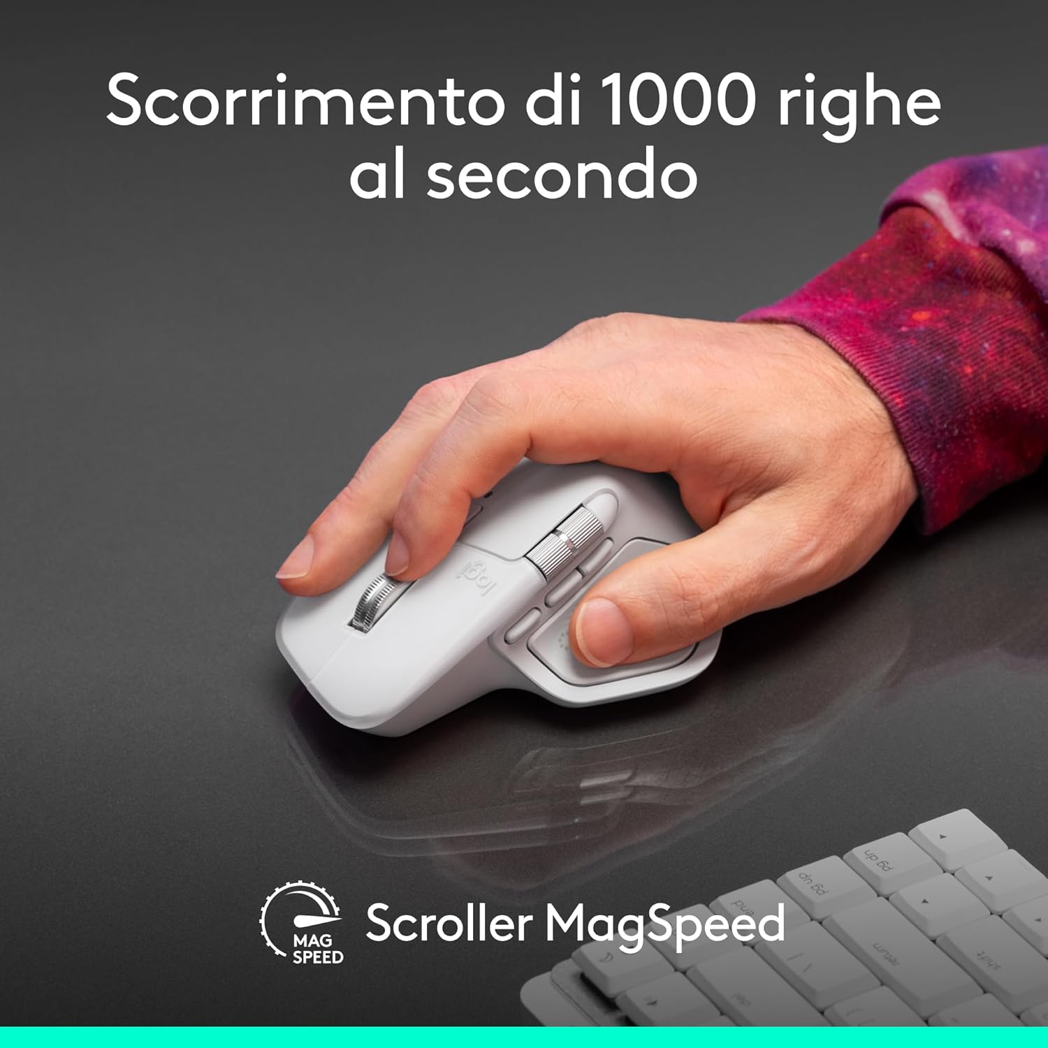 Logitech MX Master 4 per Mac - Mouse Bluetooth Ergonomico - immagine 4