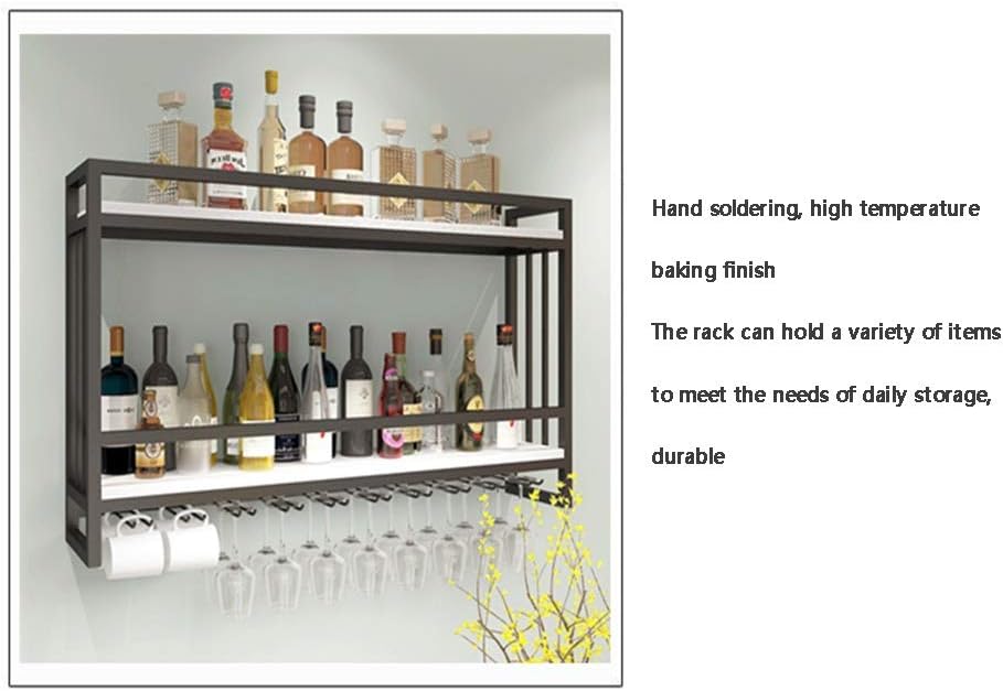 Yjpdphjj Portabottiglie da Parete e Soffitto - immagine 5