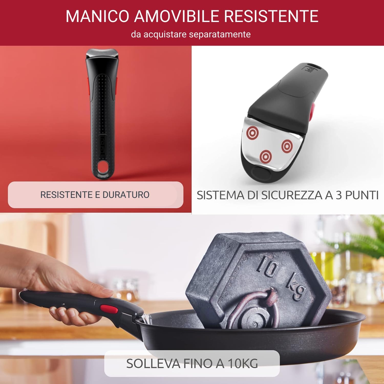 Lagostina Ingenio Essential Plus Padella 22 cm - immagine 3