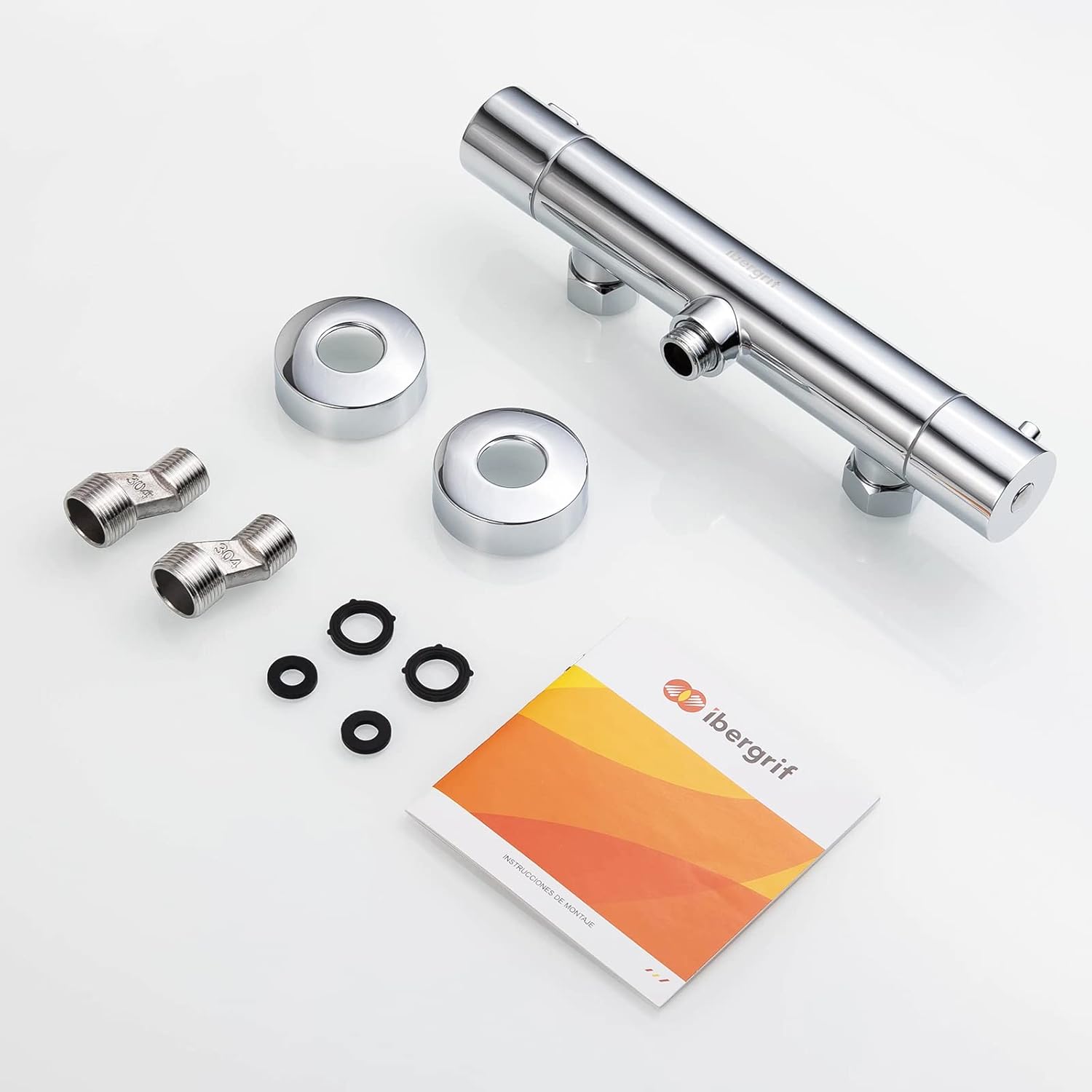 Ibergrif M21805-1 Rubinetto Miscelatore Termostatico Doccia - immagine 7