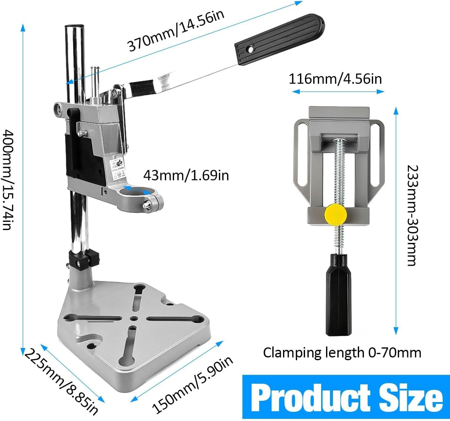 Supporto per Trapano a Colonna Multifunzione - immagine 2