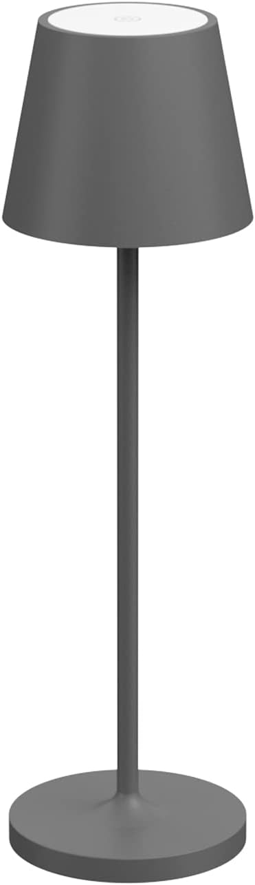K-Bright Lampada LED da Tavolo Dimmerabile 240lm, Grigio Scuro - immagine 2