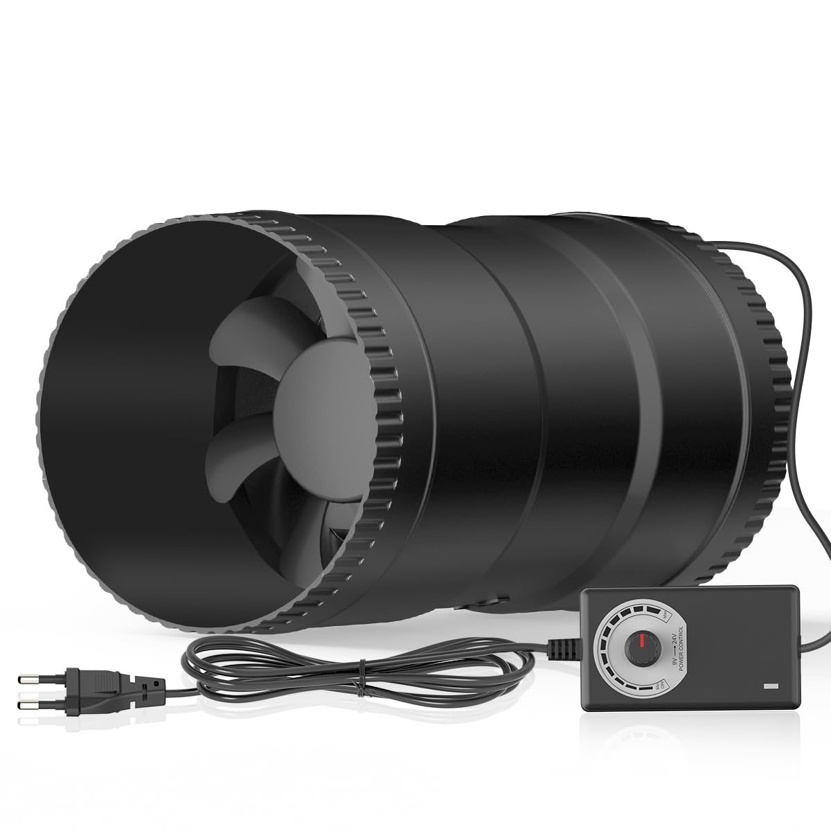 Hon&guan Ventilatore a Tubo in Linea 150mm 587m³/h