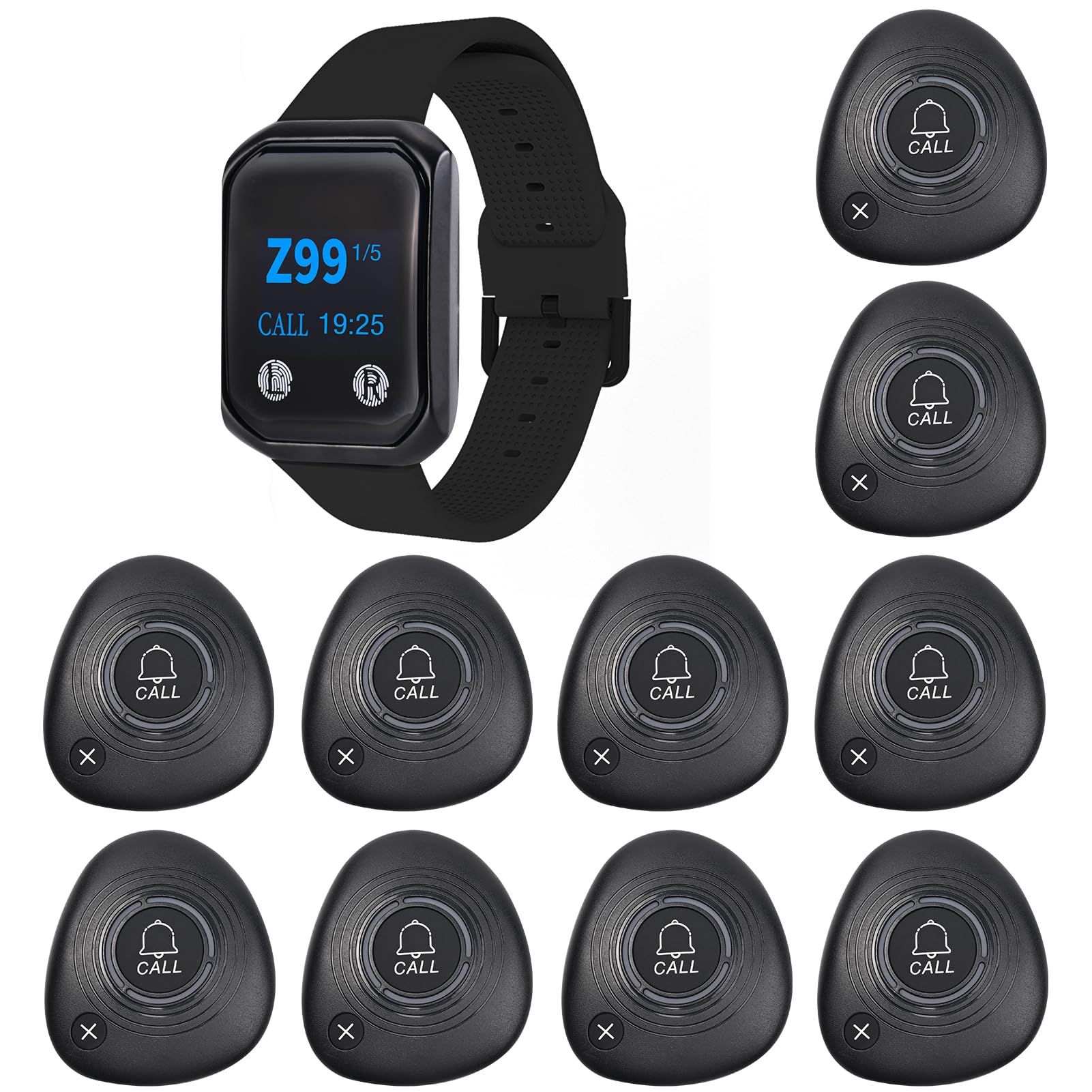 WNKRUN Sistema Cercapersone Wireless per Ristoranti