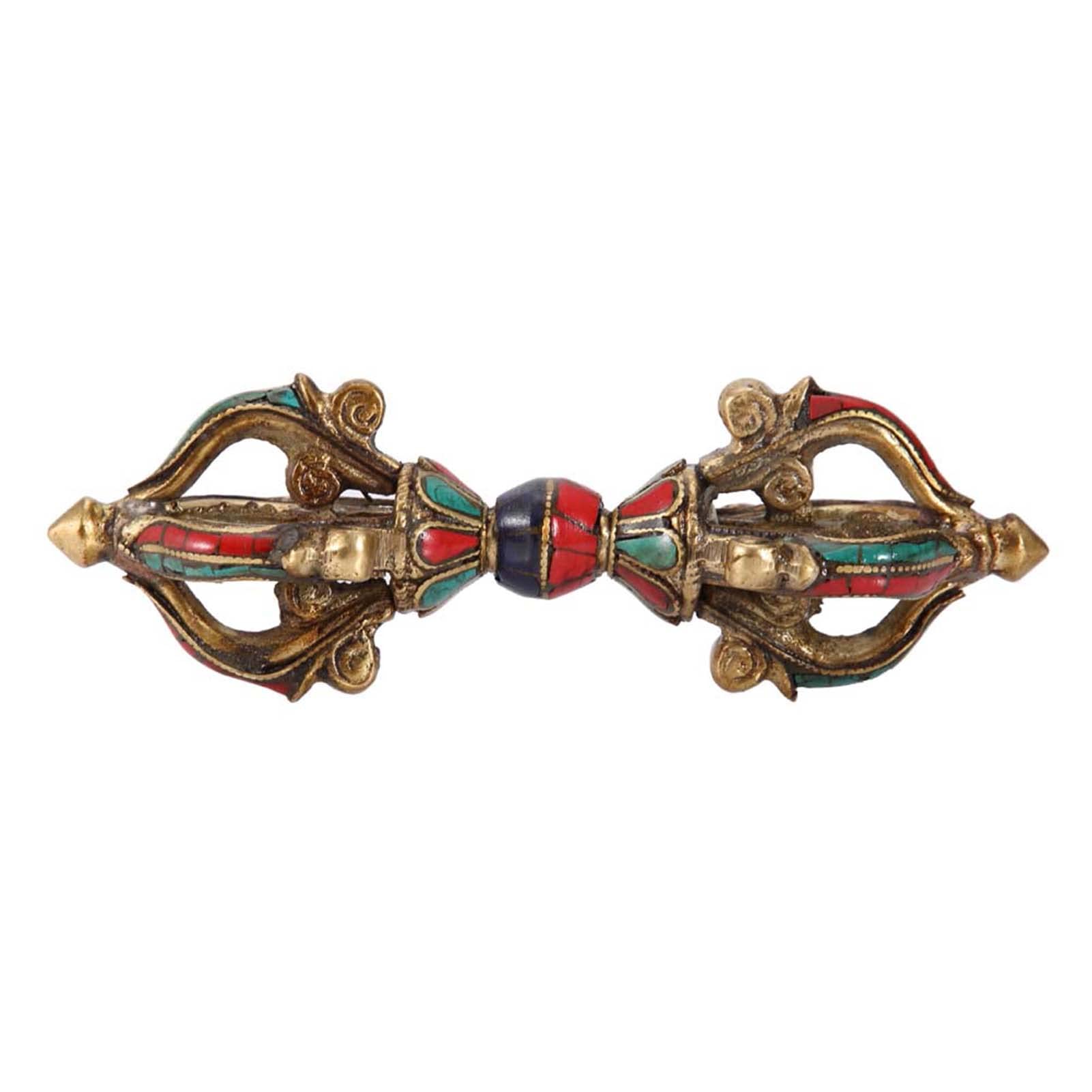 Amuleto Vajra Tibetano a Punte per Altare