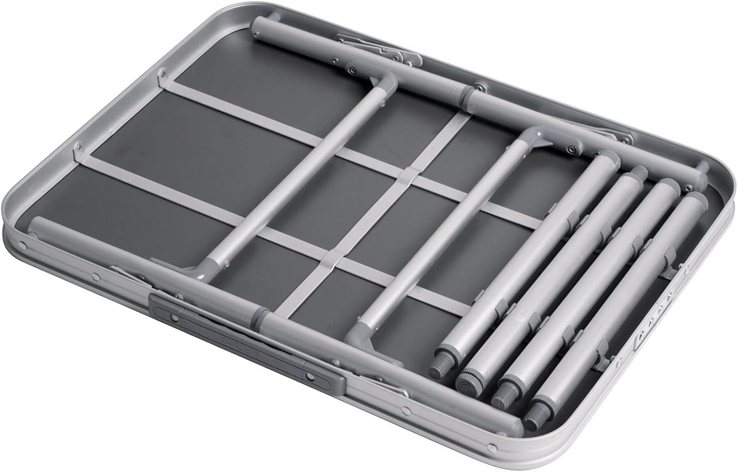 Bo-Camp - Tavolo - 60 x 45 cm, Grigio - immagine 5