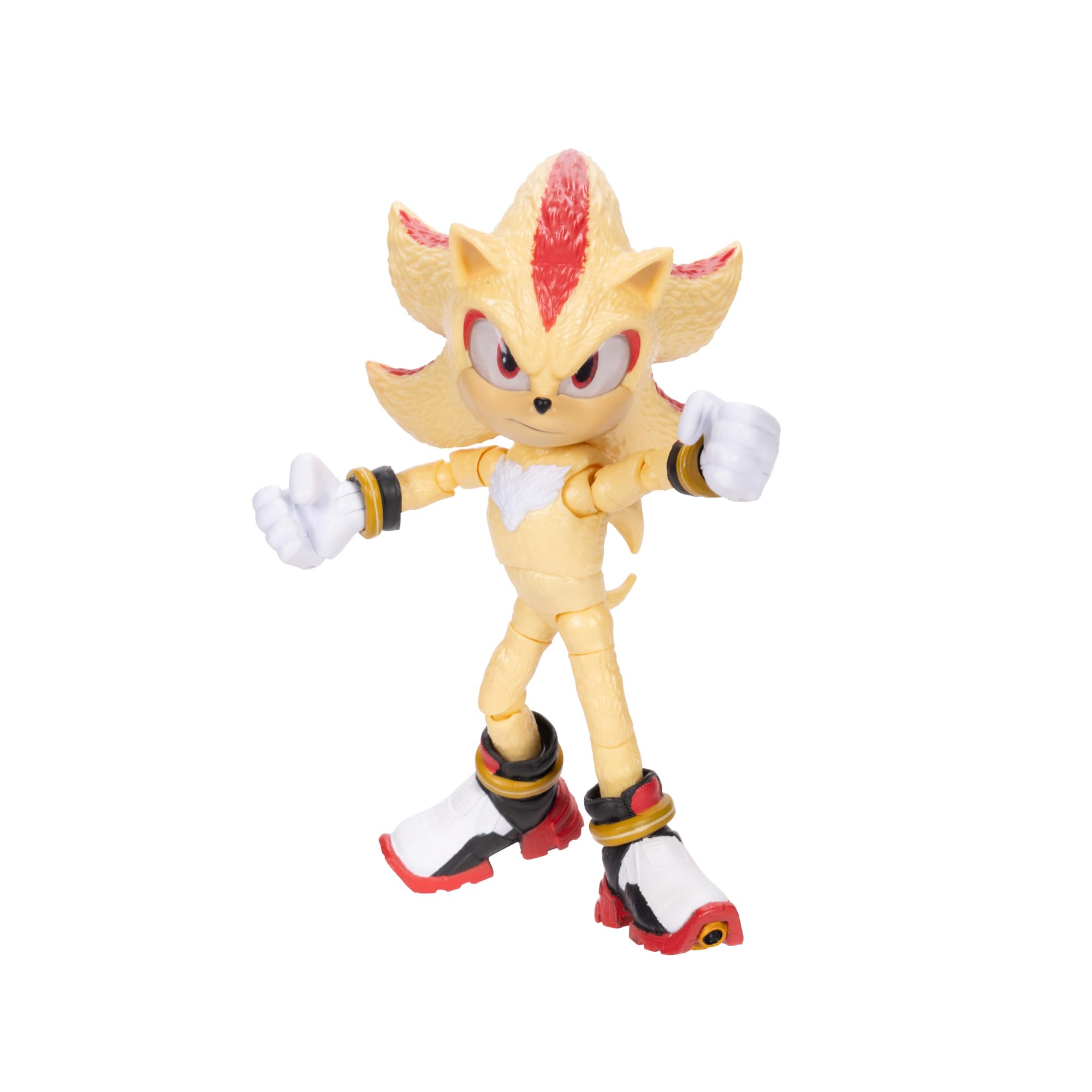 Sonic 3 Movie Super Shadow Action Figure Articolata 13 cm