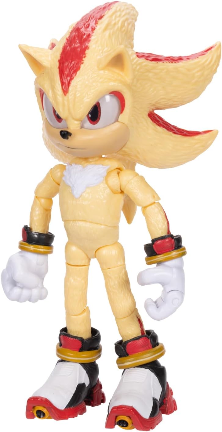 Sonic 3 Movie Super Shadow Action Figure Articolata 13 cm - immagine 4