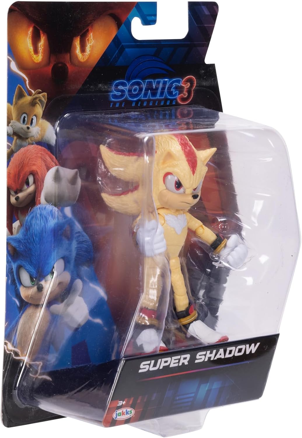 Sonic 3 Movie Super Shadow Action Figure Articolata 13 cm - immagine 8