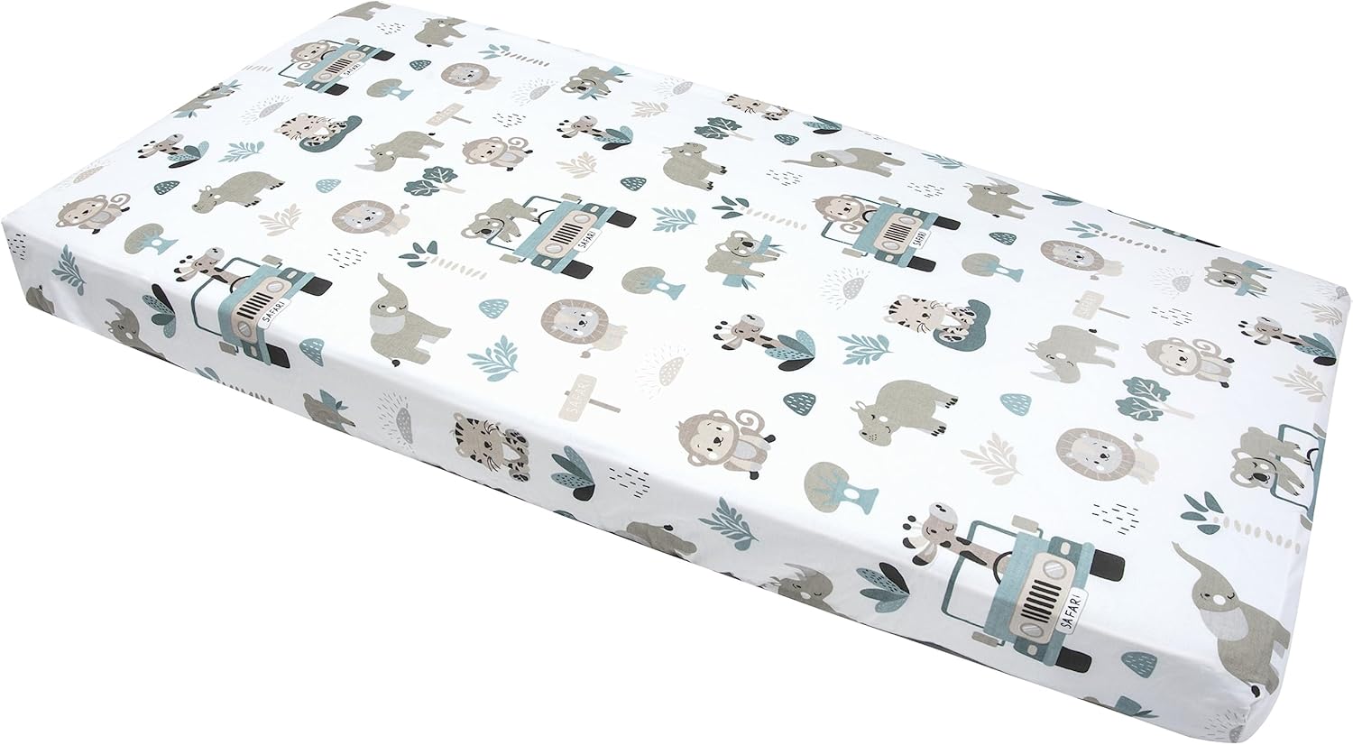 Medi Partners Lenzuolo con Angoli 60x120 cm 100% Cotone - immagine 1