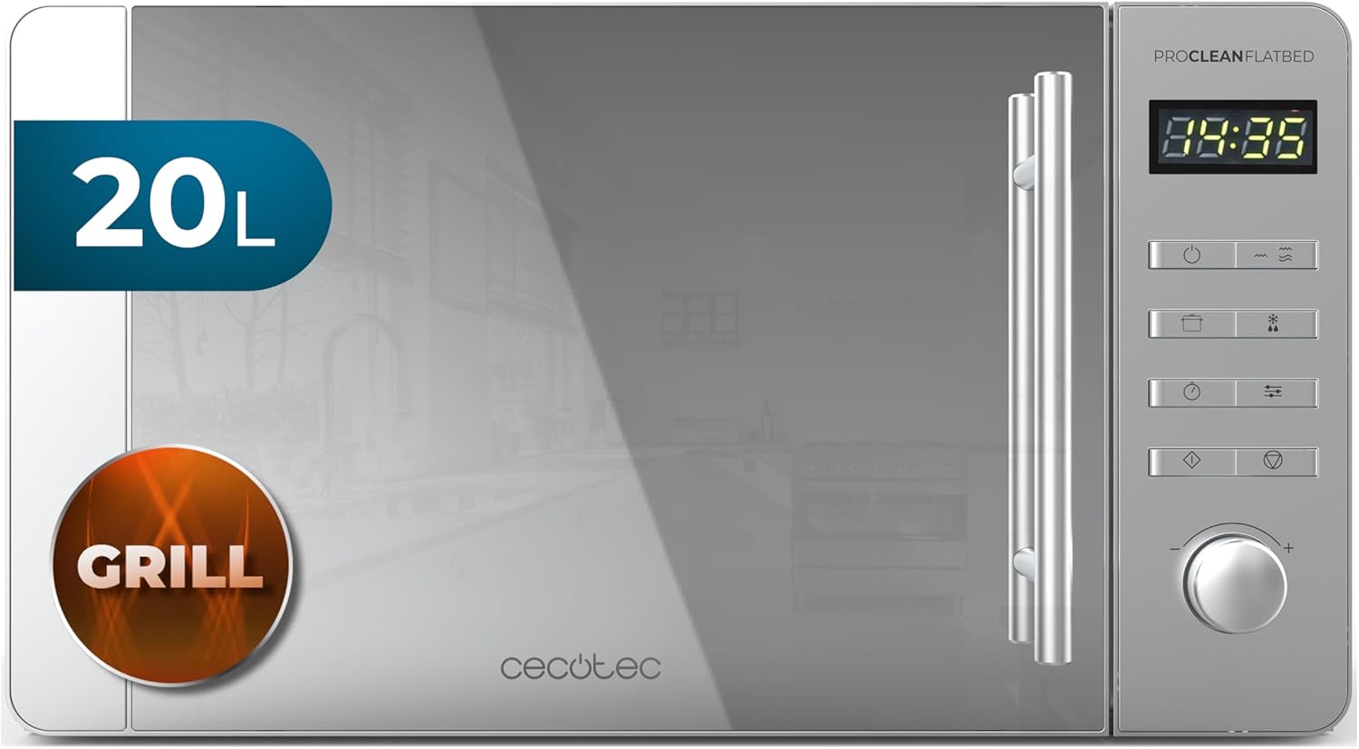 Cecotec Forno Microonde 20L Proclean 5120 Inox