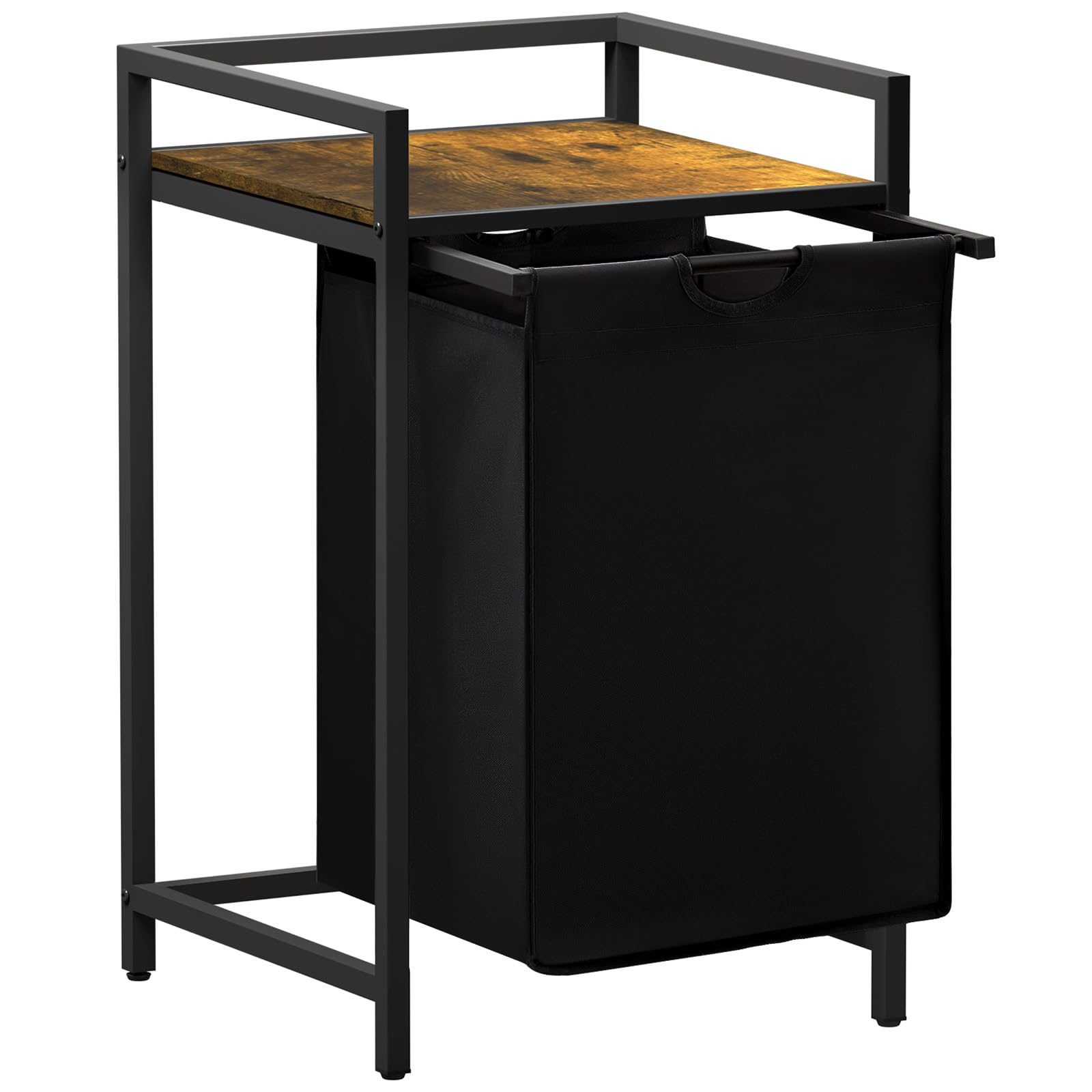 Lifewit Cesto Portabiancheria 69L, Nero