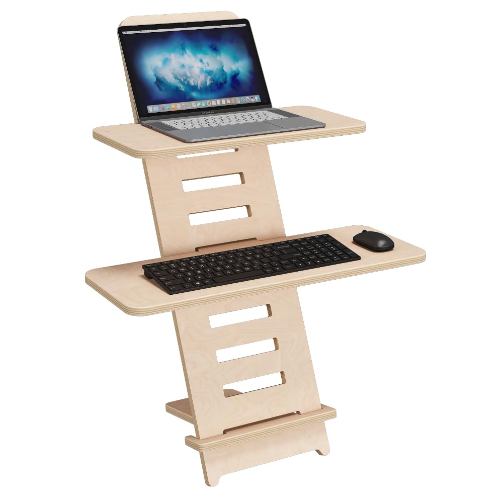 Stand Desk - Supporto Regolabile per Computer Portatile