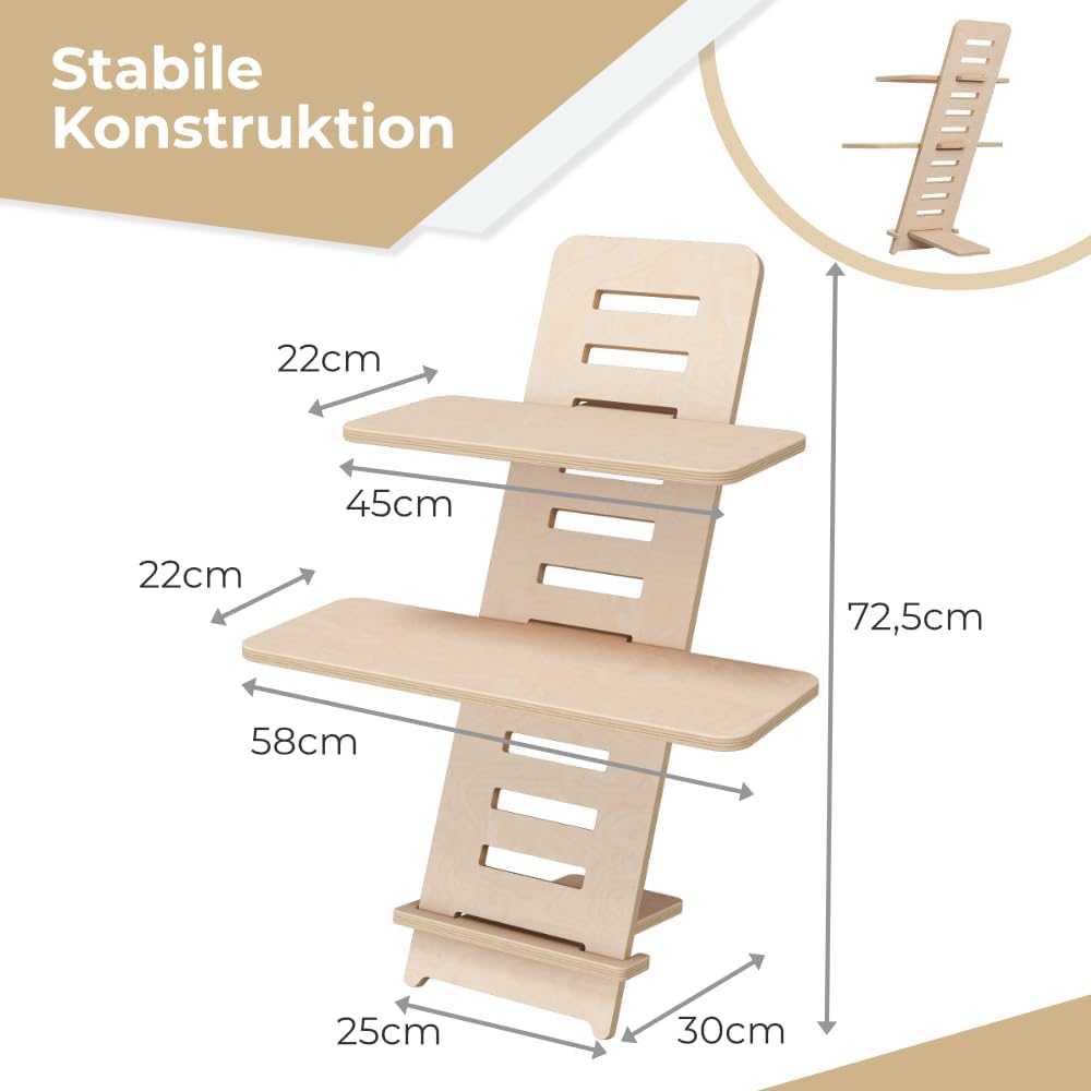 Stand Desk - Supporto Regolabile per Computer Portatile - immagine 3