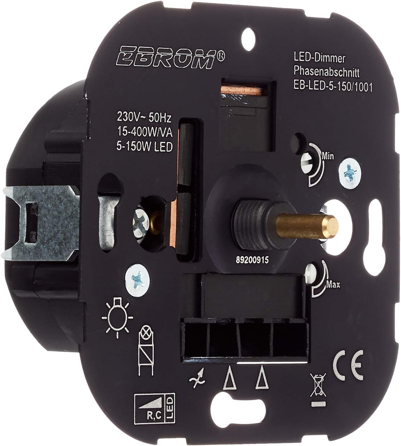 Ebrom Dimmer LED Incasso Sezione Fase 5-150W