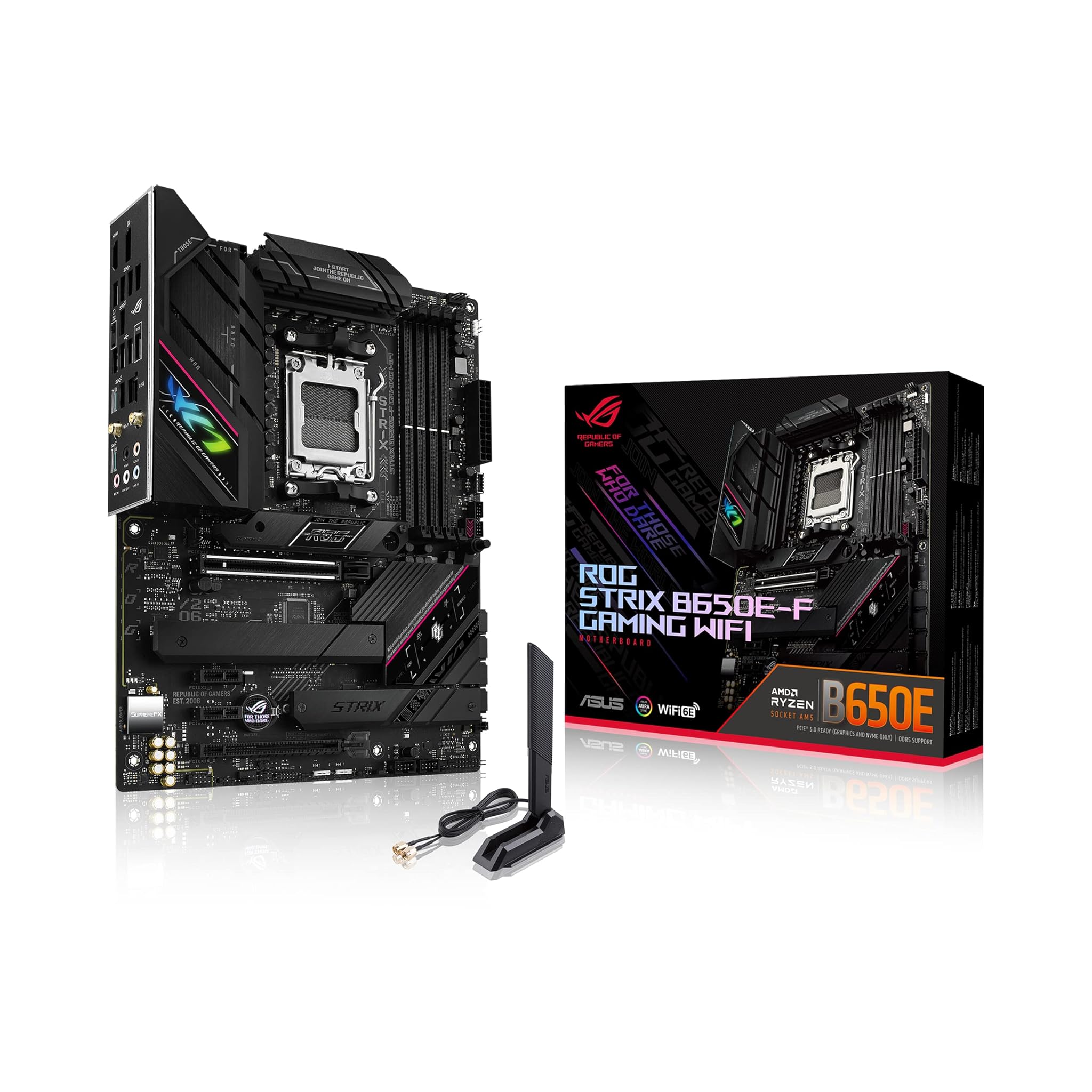 Asus ROG STRIX B650E-F GAMING WIFI Scheda Madre AM5 ATX