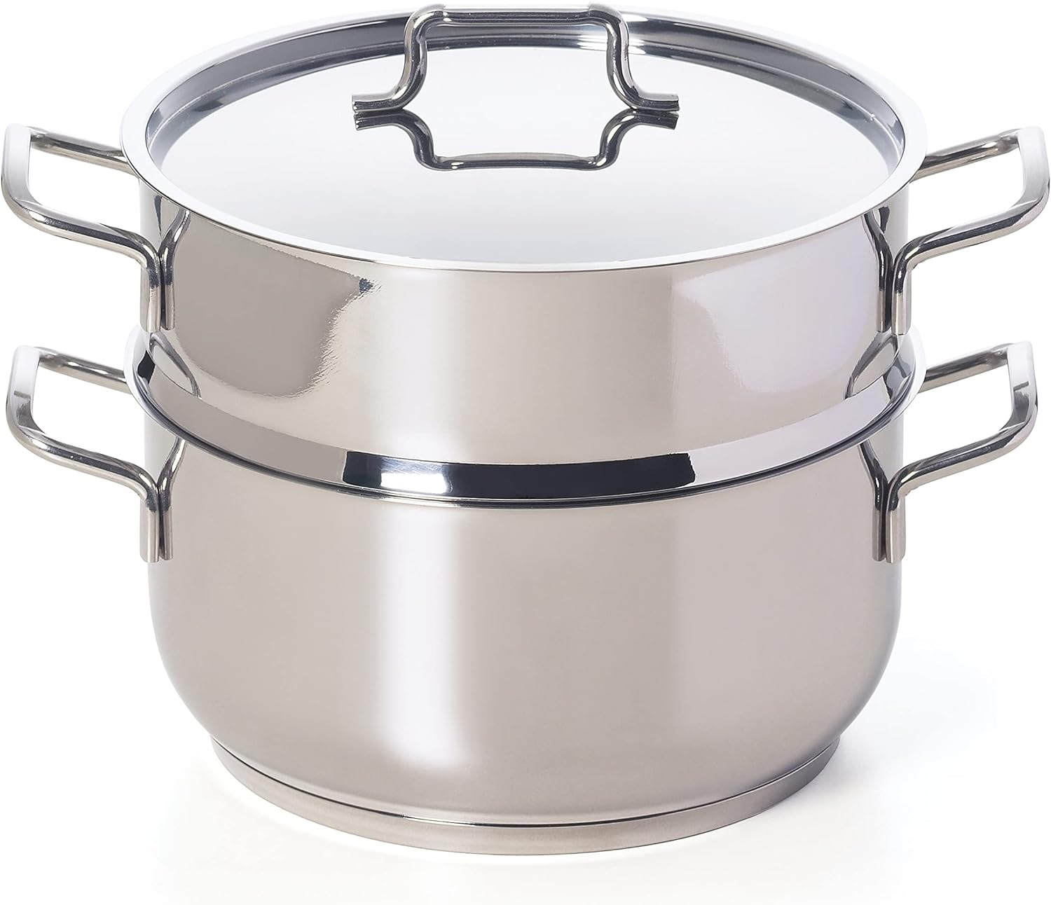 Excelsa Cooking Light Plus Vaporiera 2 Ripiani, Argento - immagine 1