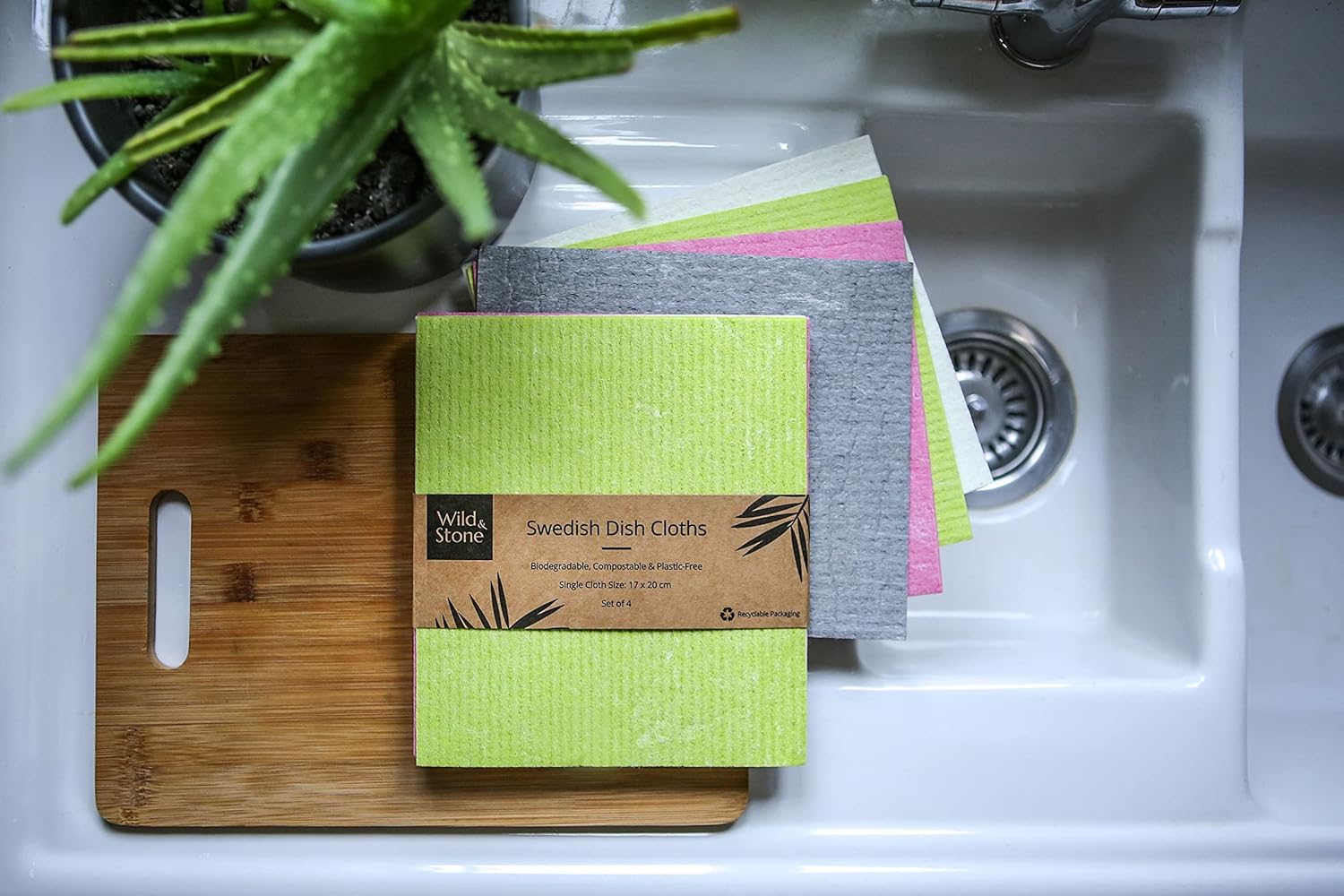 Wild and Stone Strofinacci Svedesi per Piatti (Set 4) - immagine 7