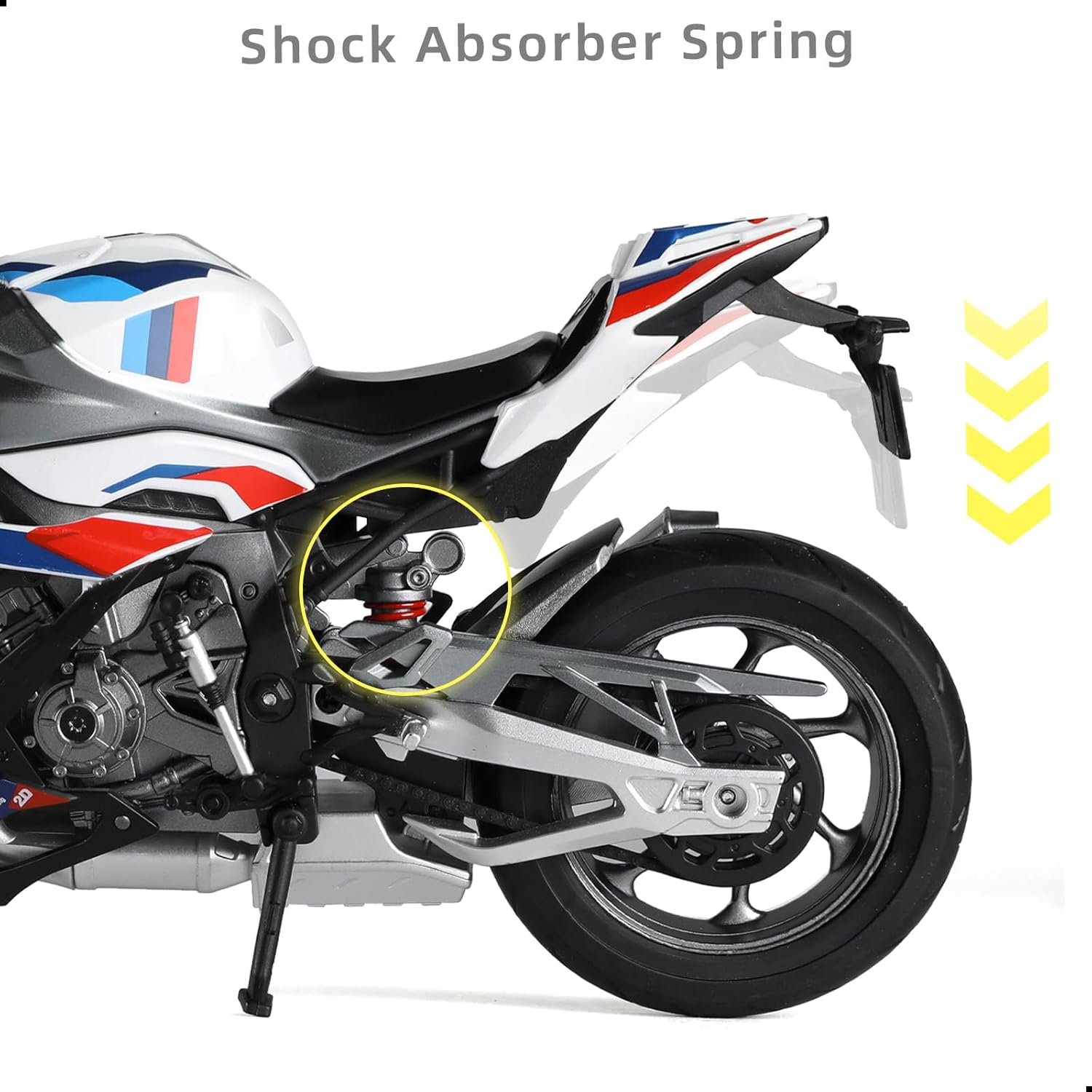 Risopen Modello Moto 1:9 Compatibile BMW M 1000RR - immagine 4