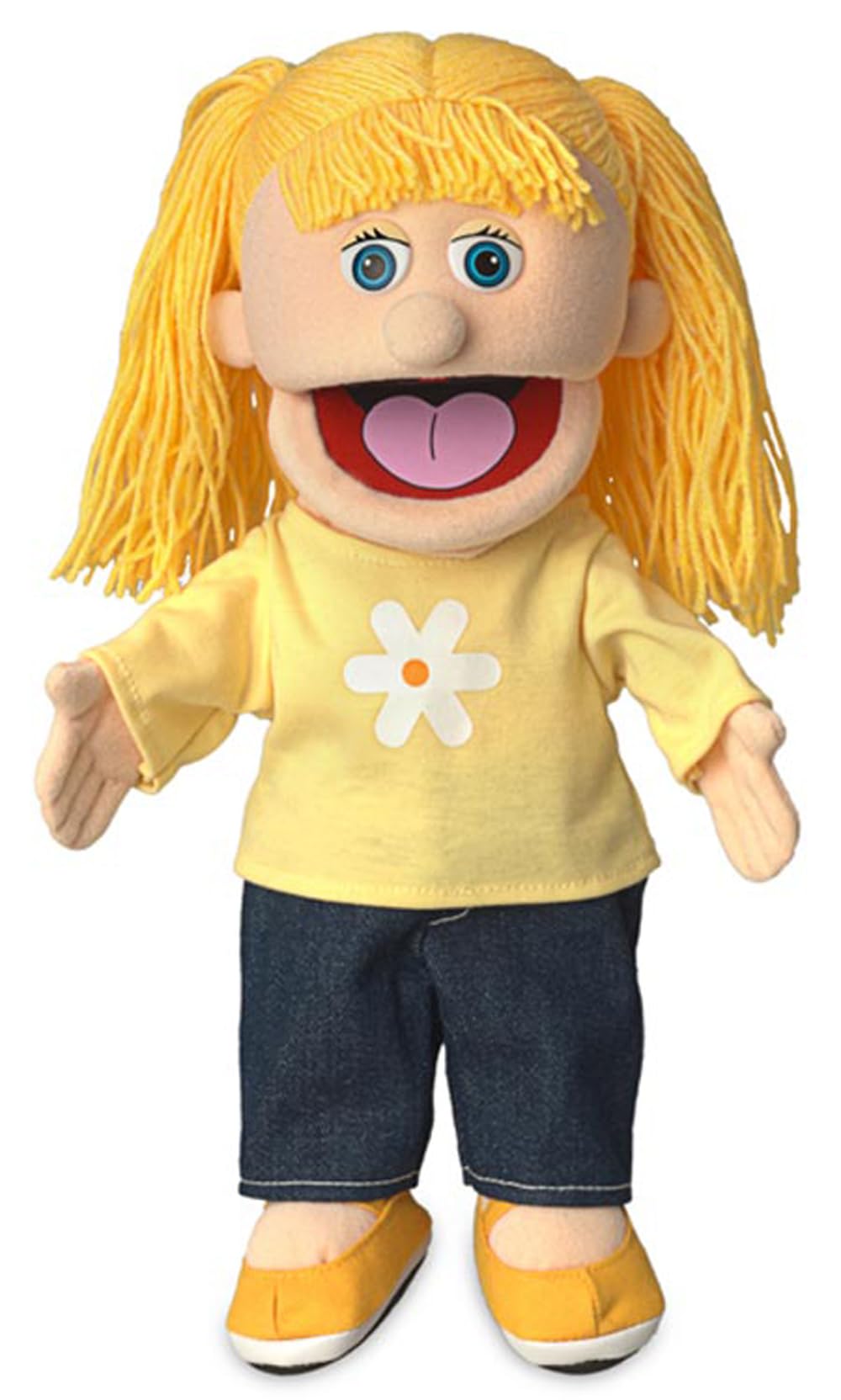 14" Katie (Peach) by Silly Puppets