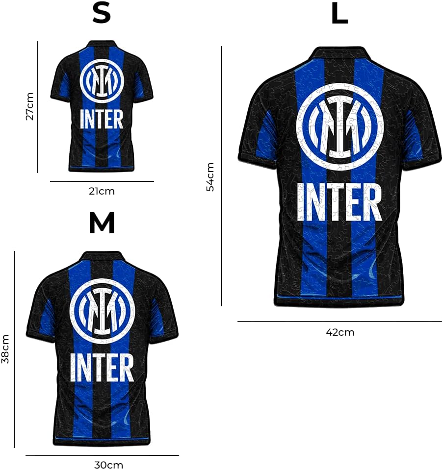 Iconic Puzzles - Inter Jersey - Puzzle in Legno 150 pezzi - immagine 5