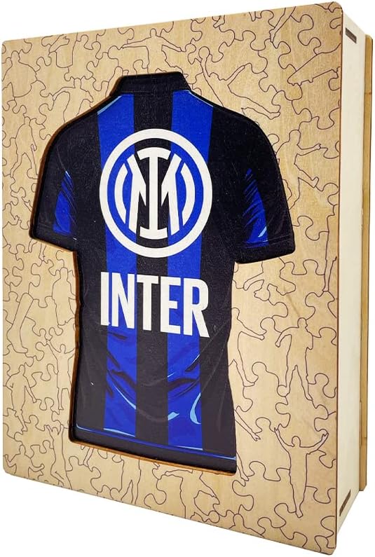 Iconic Puzzles - Inter Jersey - Puzzle in Legno 150 pezzi - immagine 6