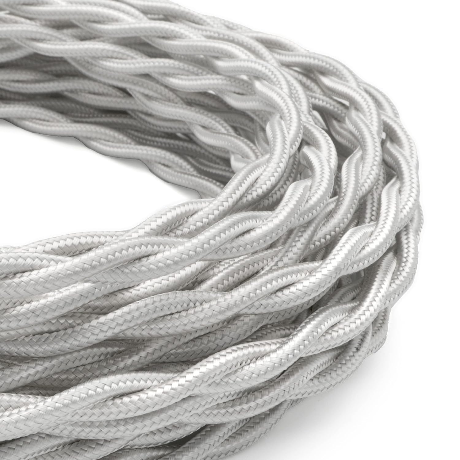 Amarcords - Cavo Elettrico Tessile Bianco 5 Metri - immagine 1