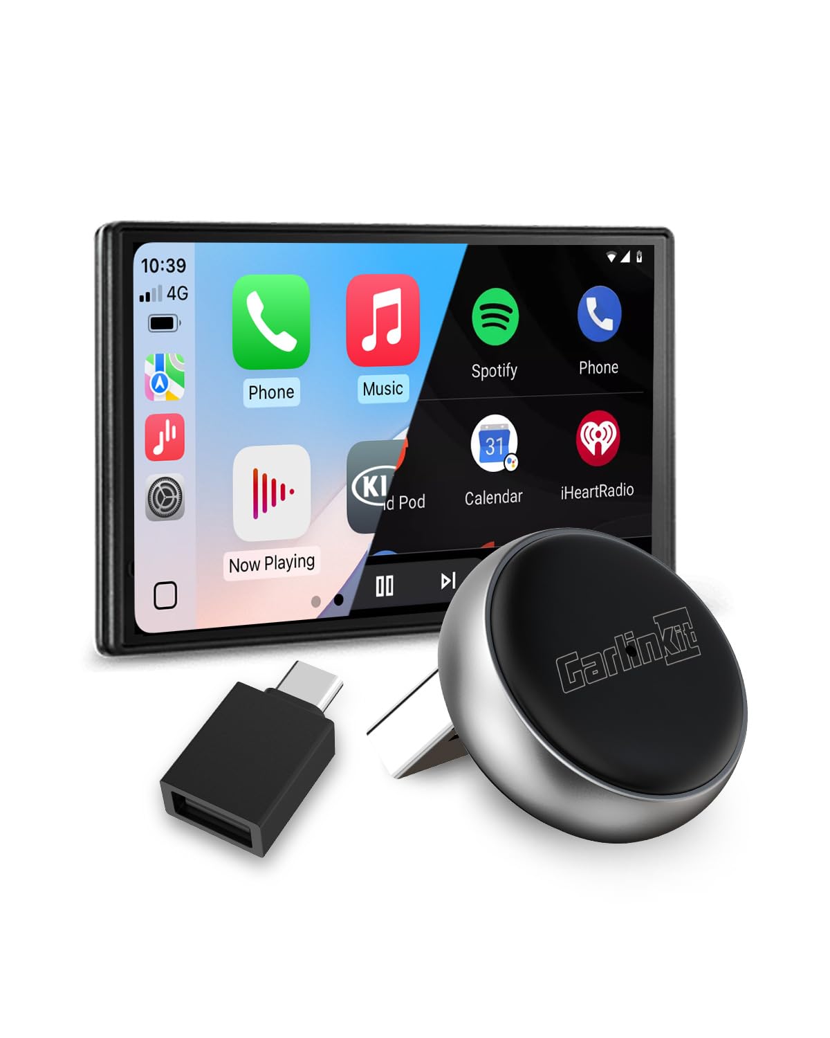 Carlinkit Adattatore Wireless CarPlay e Android Auto Mini Ultra 3